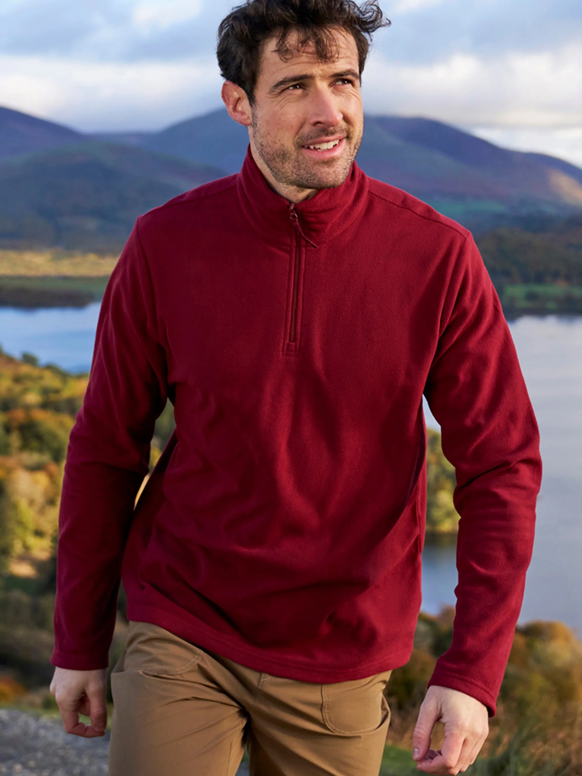 Mountain Warehouse Camber II Mens Half-Zip Fleece - Image 5