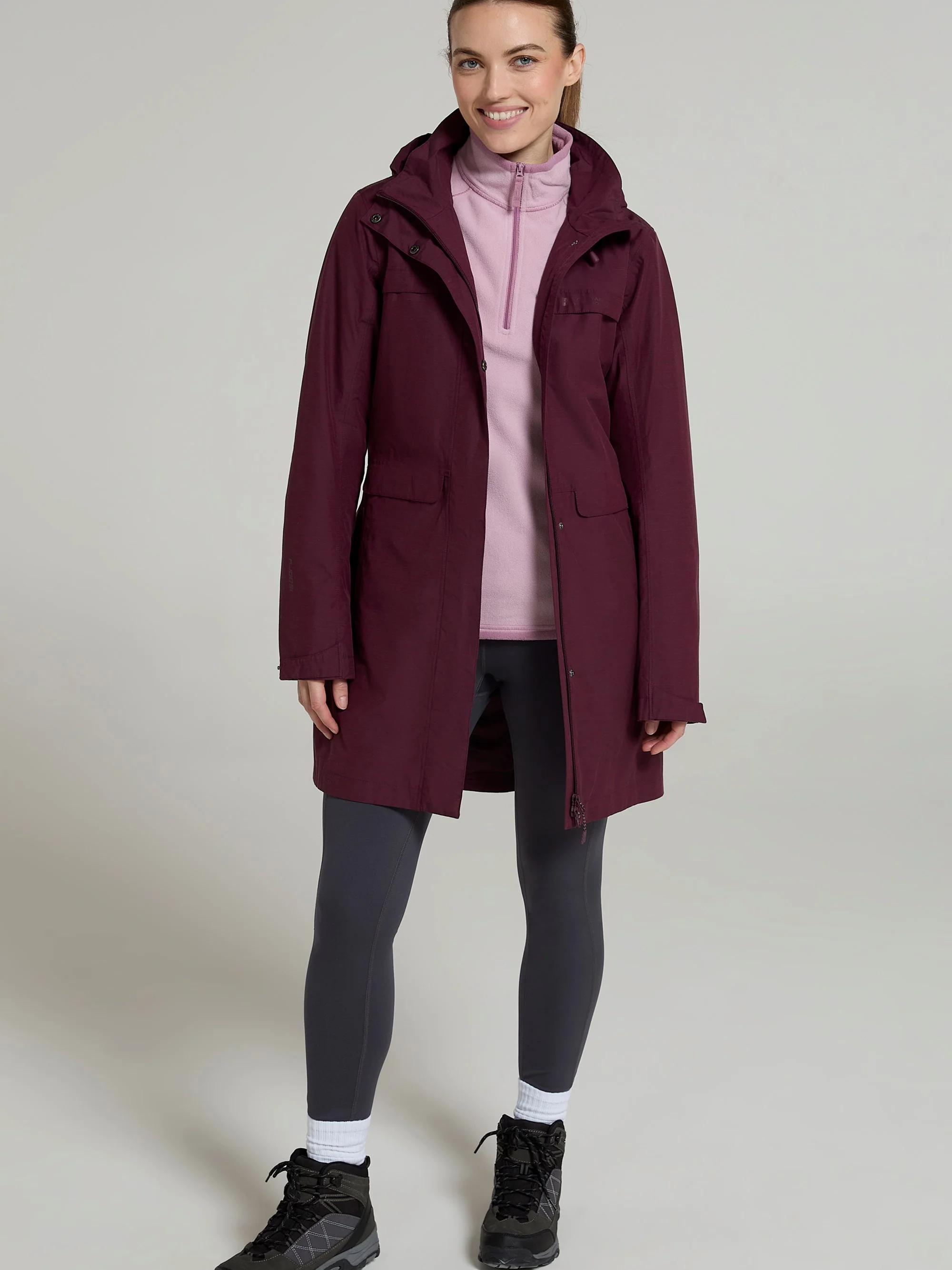 Mountain Warehouse Cloudburst Textured Womens Rain Jacket - Image 17