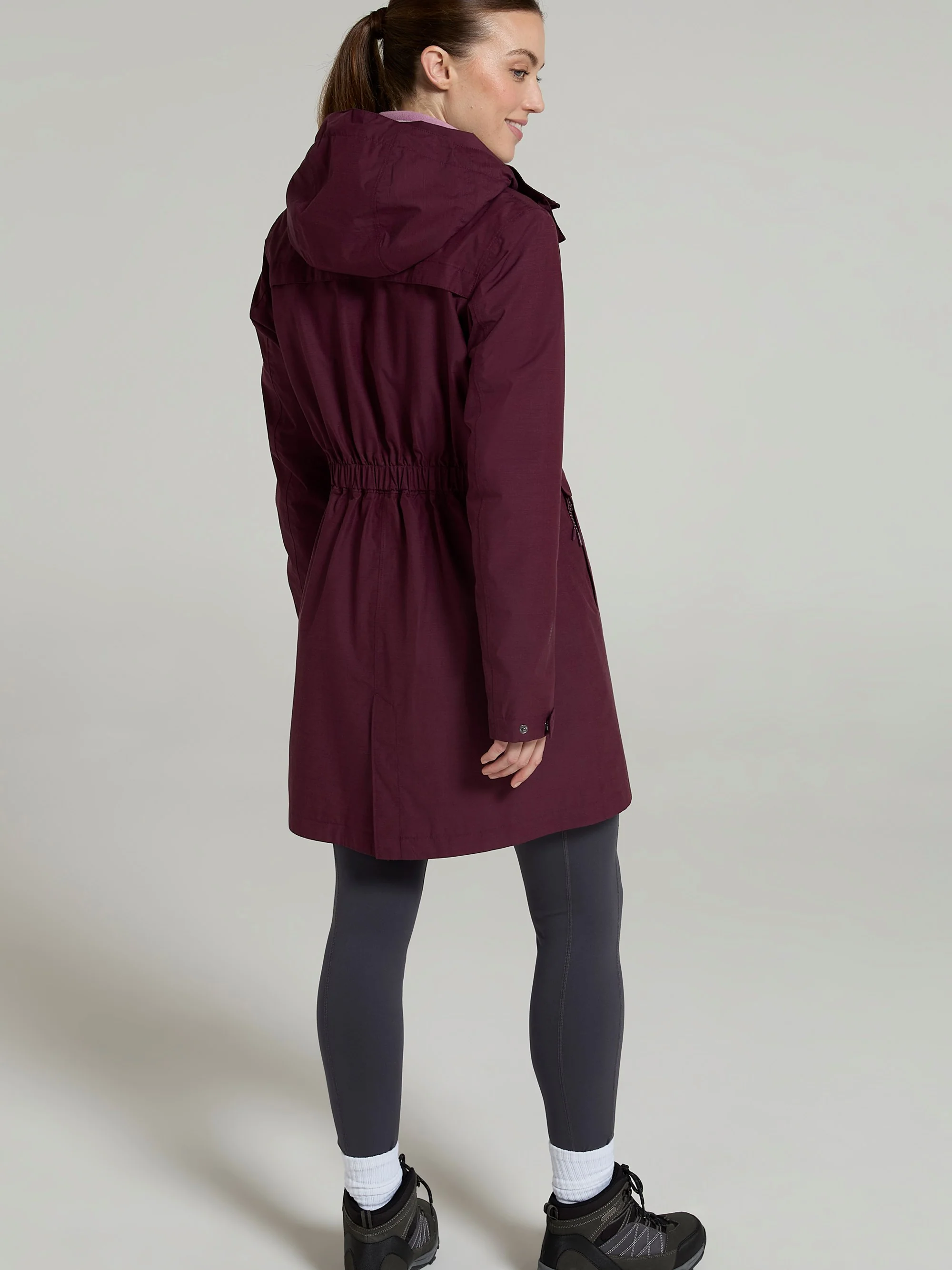 Mountain Warehouse Cloudburst Textured Womens Rain Jacket - Image 18