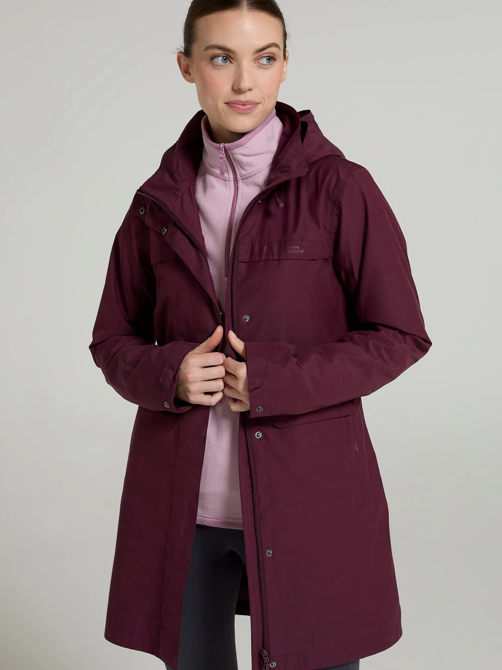 Mountain Warehouse Cloudburst Textured Womens Rain Jacket - Image 19