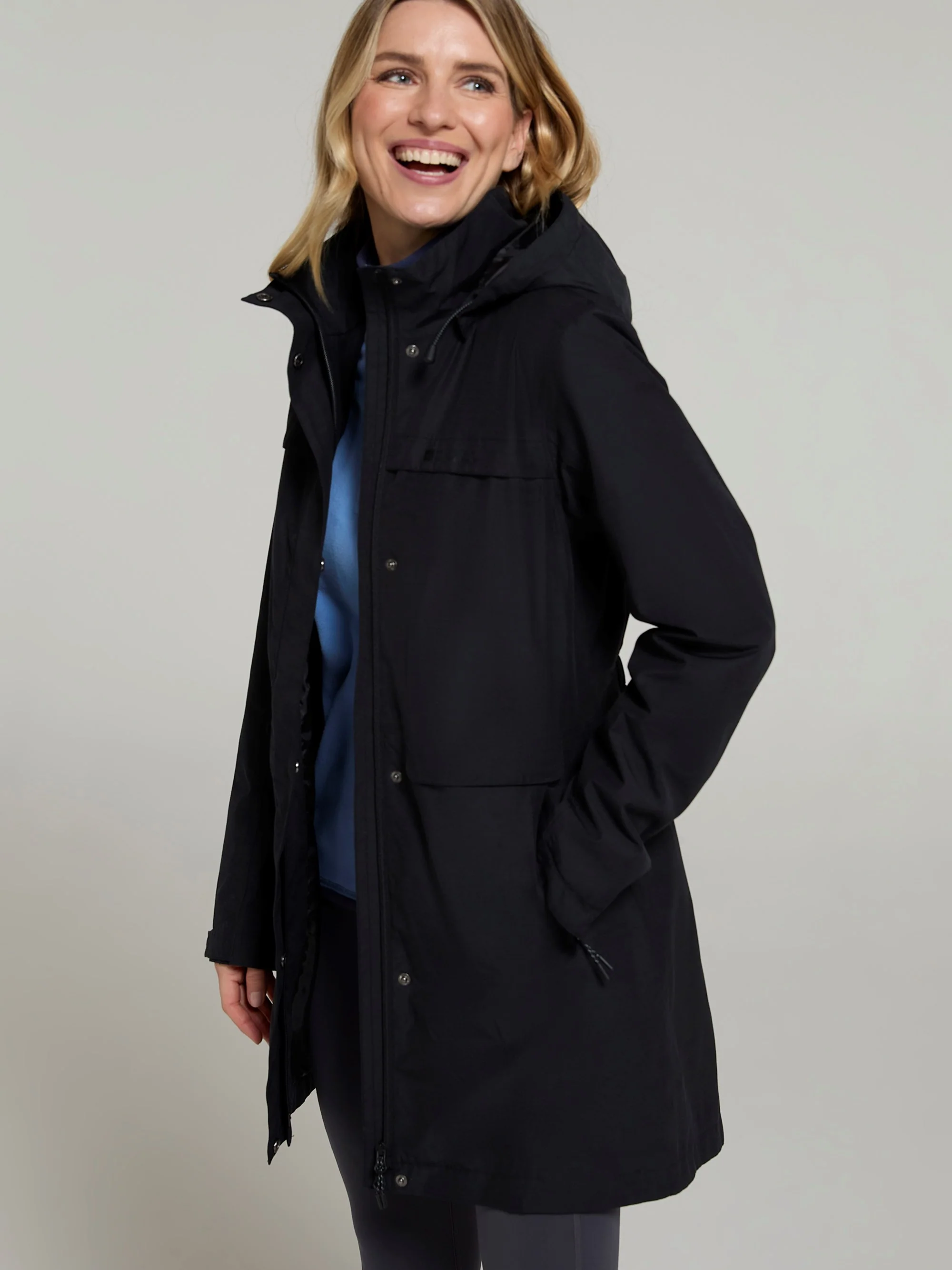 Mountain Warehouse Cloudburst Textured Womens Rain Jacket - Image 4