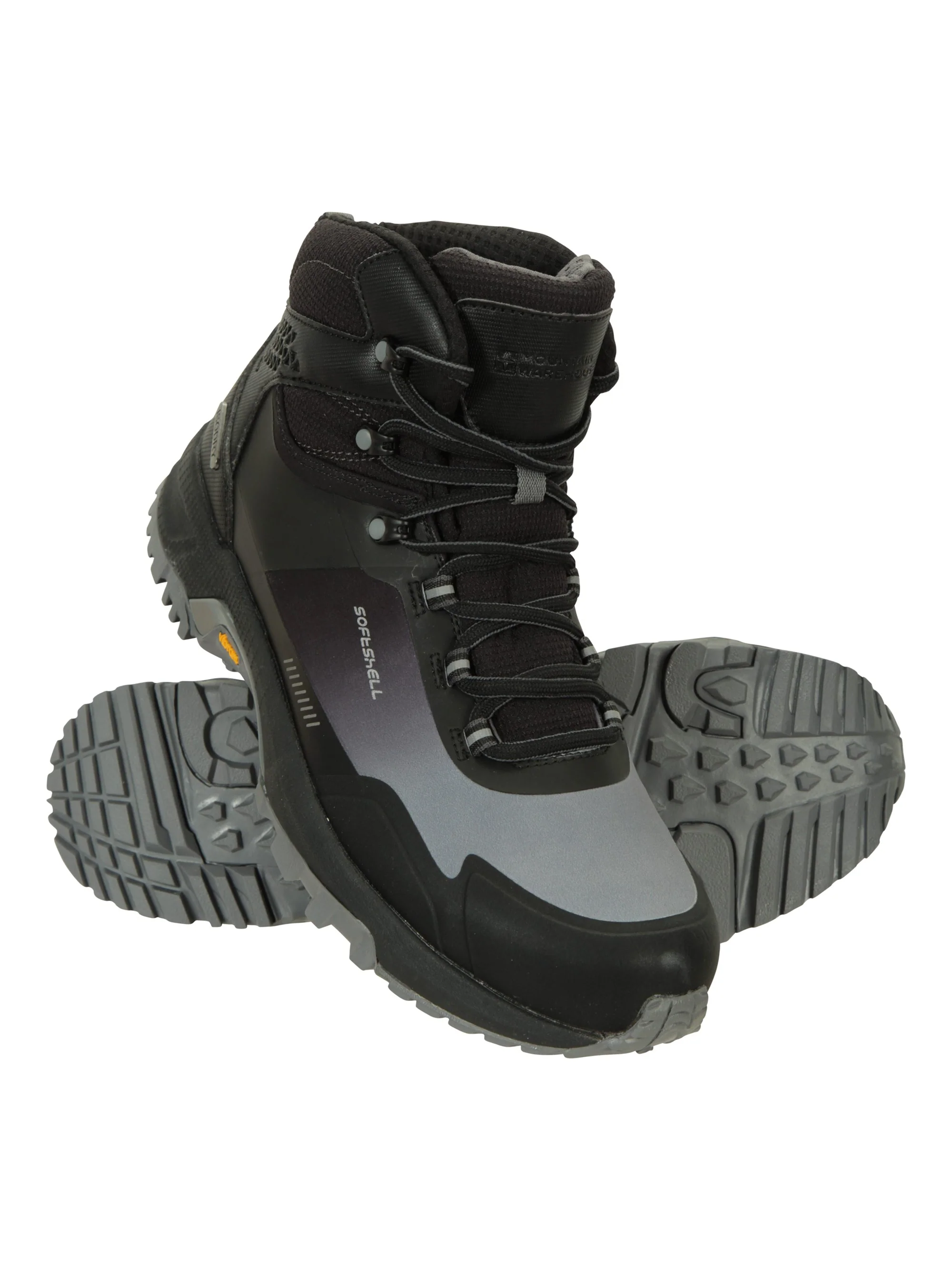 Mountain Warehouse Extreme Spectrum Mens Waterproof Softshell Vibram Hiking Boots - Image 21