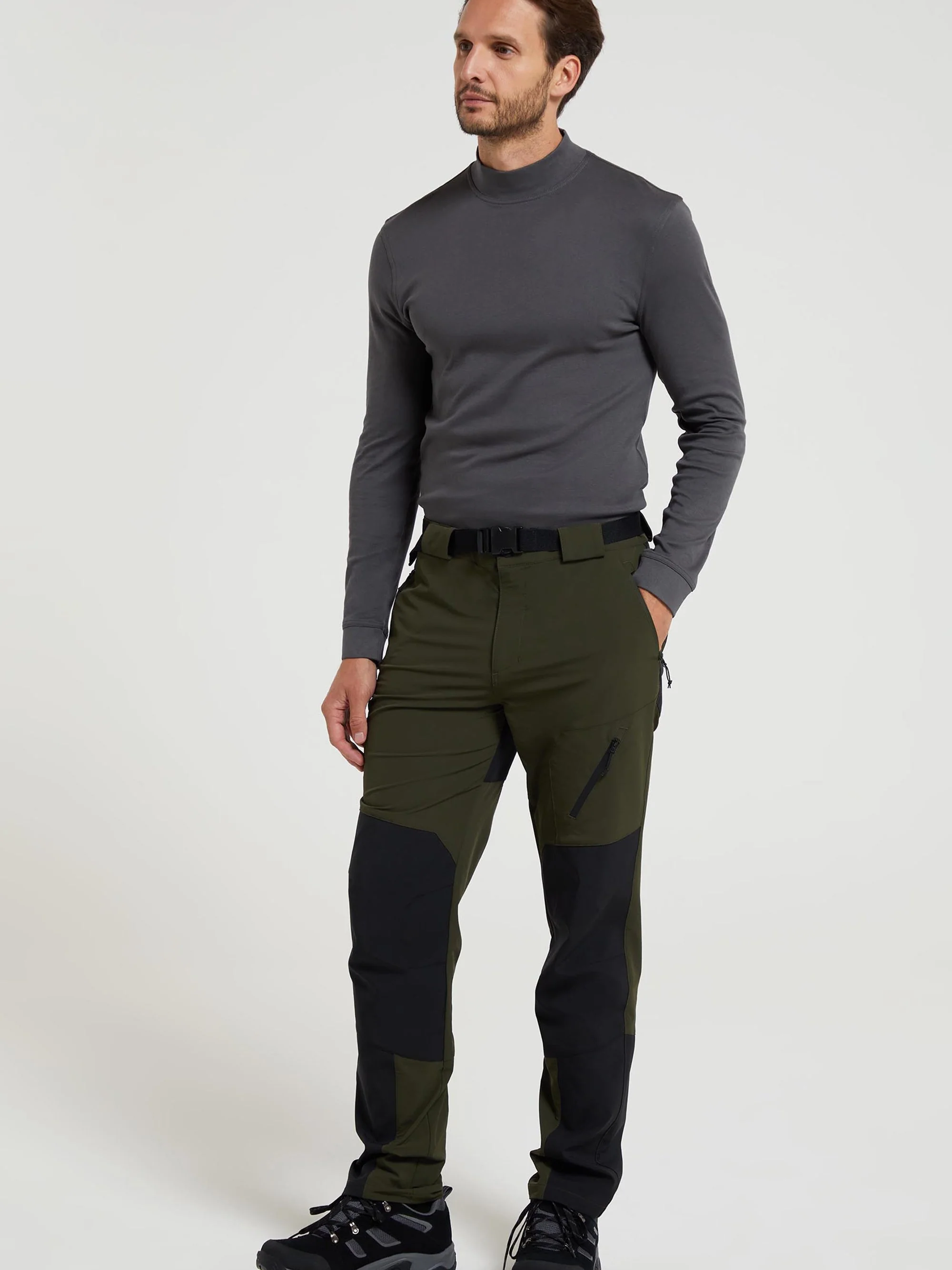 Mountain Warehouse Forest Mens Water-Resistant Trekking Pants - Image 26
