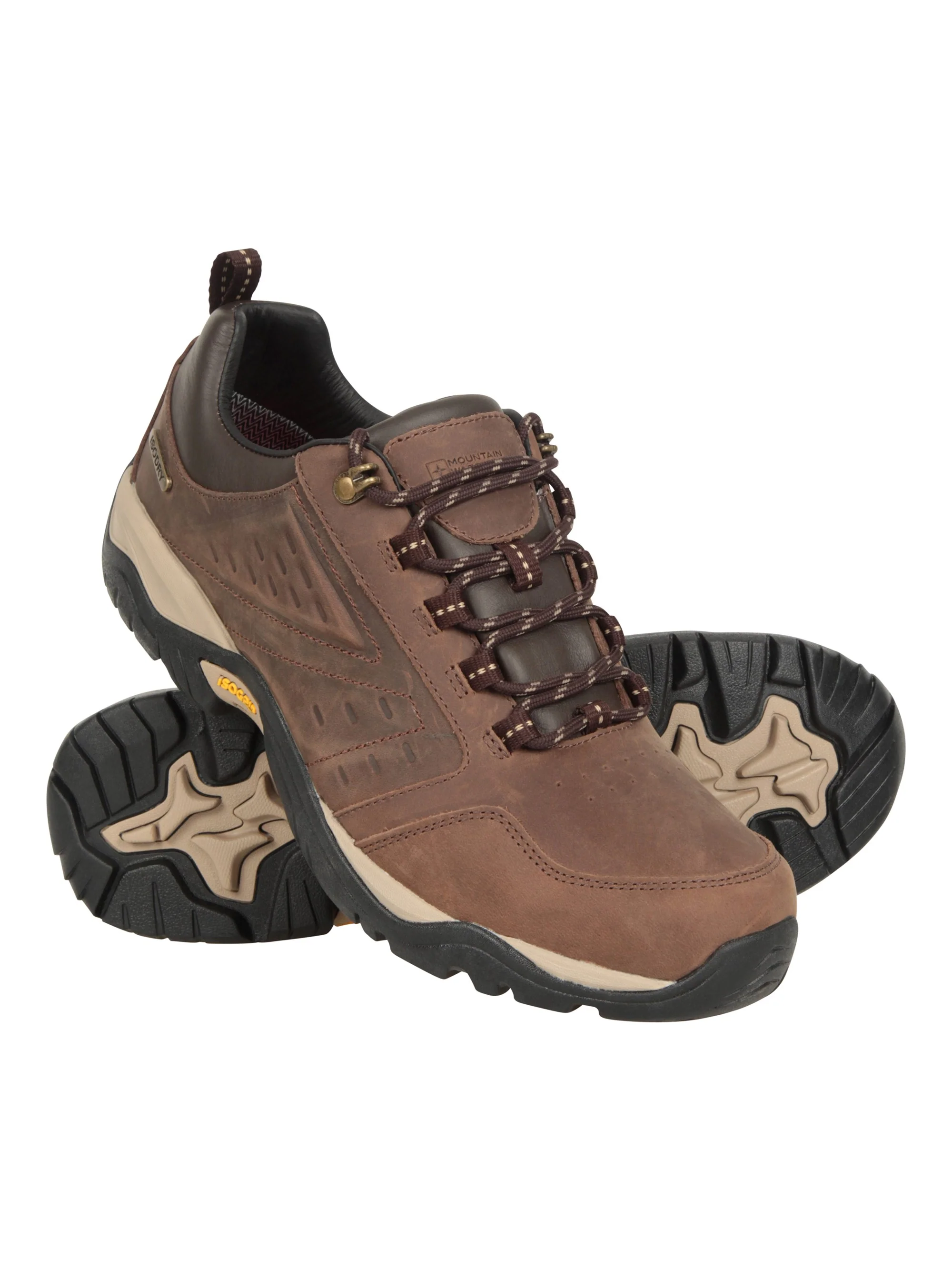 Mountain Warehouse Pioneer II Mens Waterproof Extreme Leather Hiking Shoes - Image 10
