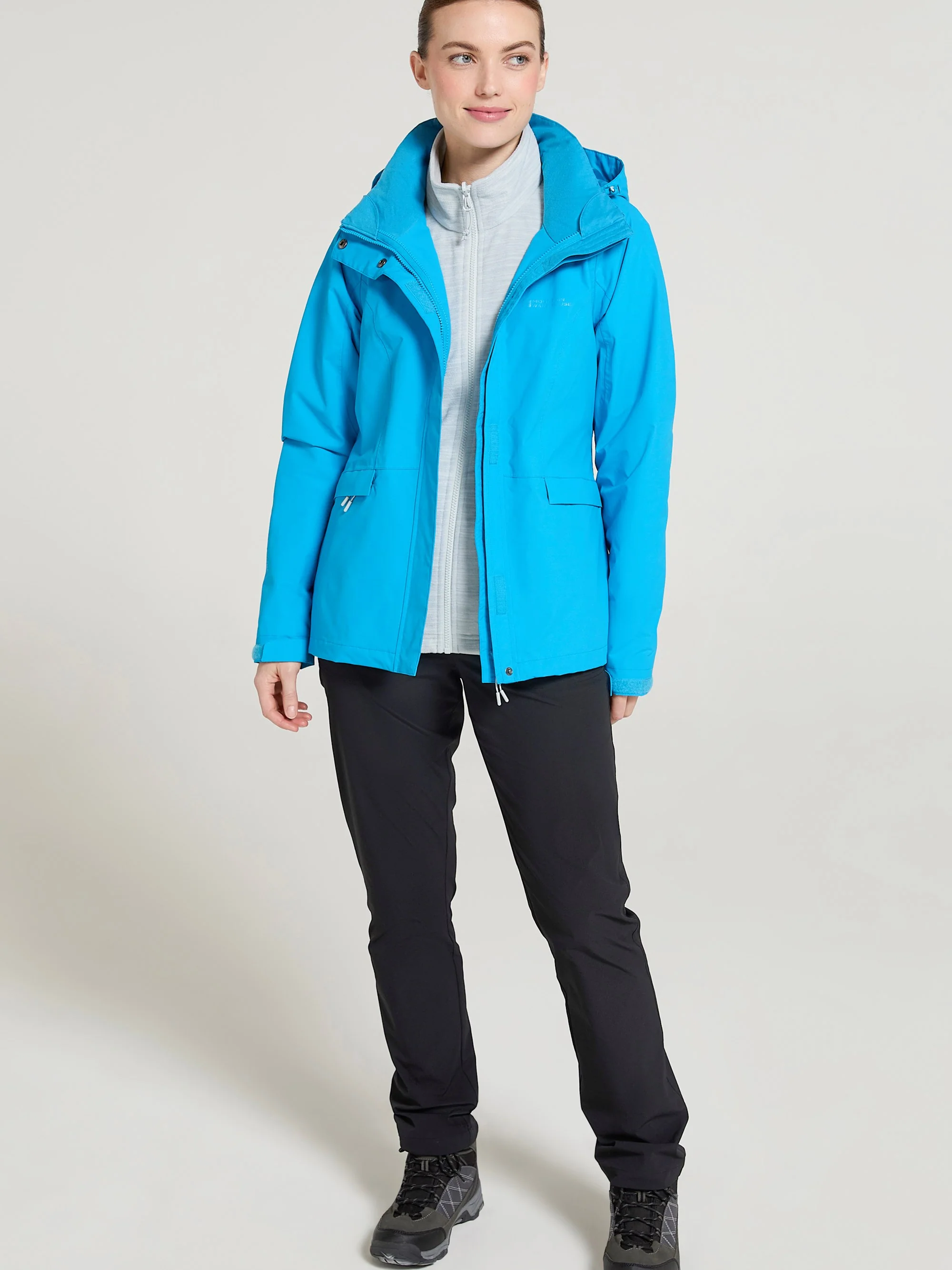 Mountain Warehouse Thunderstorm II Womens 3 in 1 Waterproof Jacket - Image 4