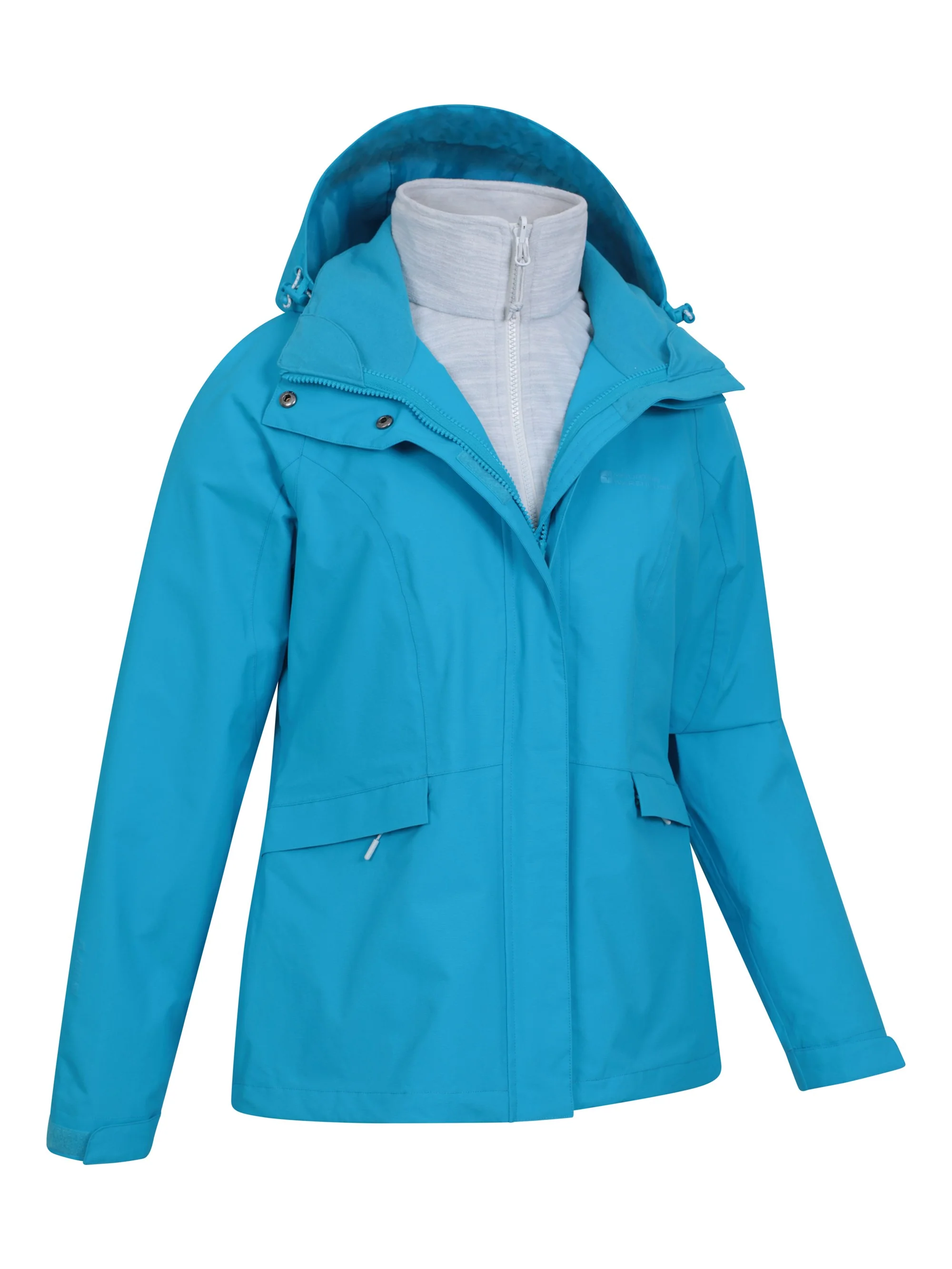 Mountain Warehouse Thunderstorm II Womens 3 in 1 Waterproof Jacket - Image 6