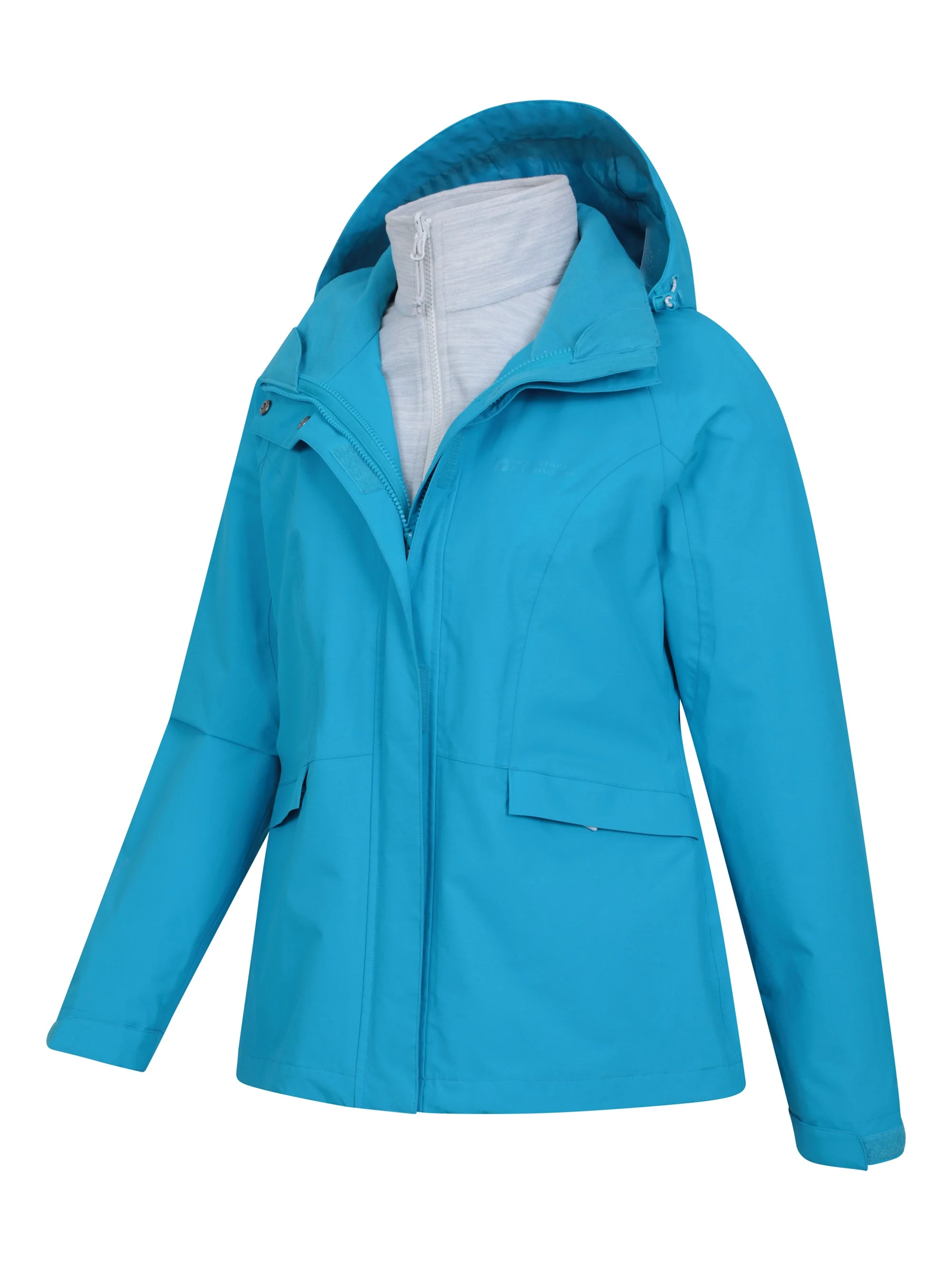 Mountain Warehouse Thunderstorm II Womens 3 in 1 Waterproof Jacket - Image 8