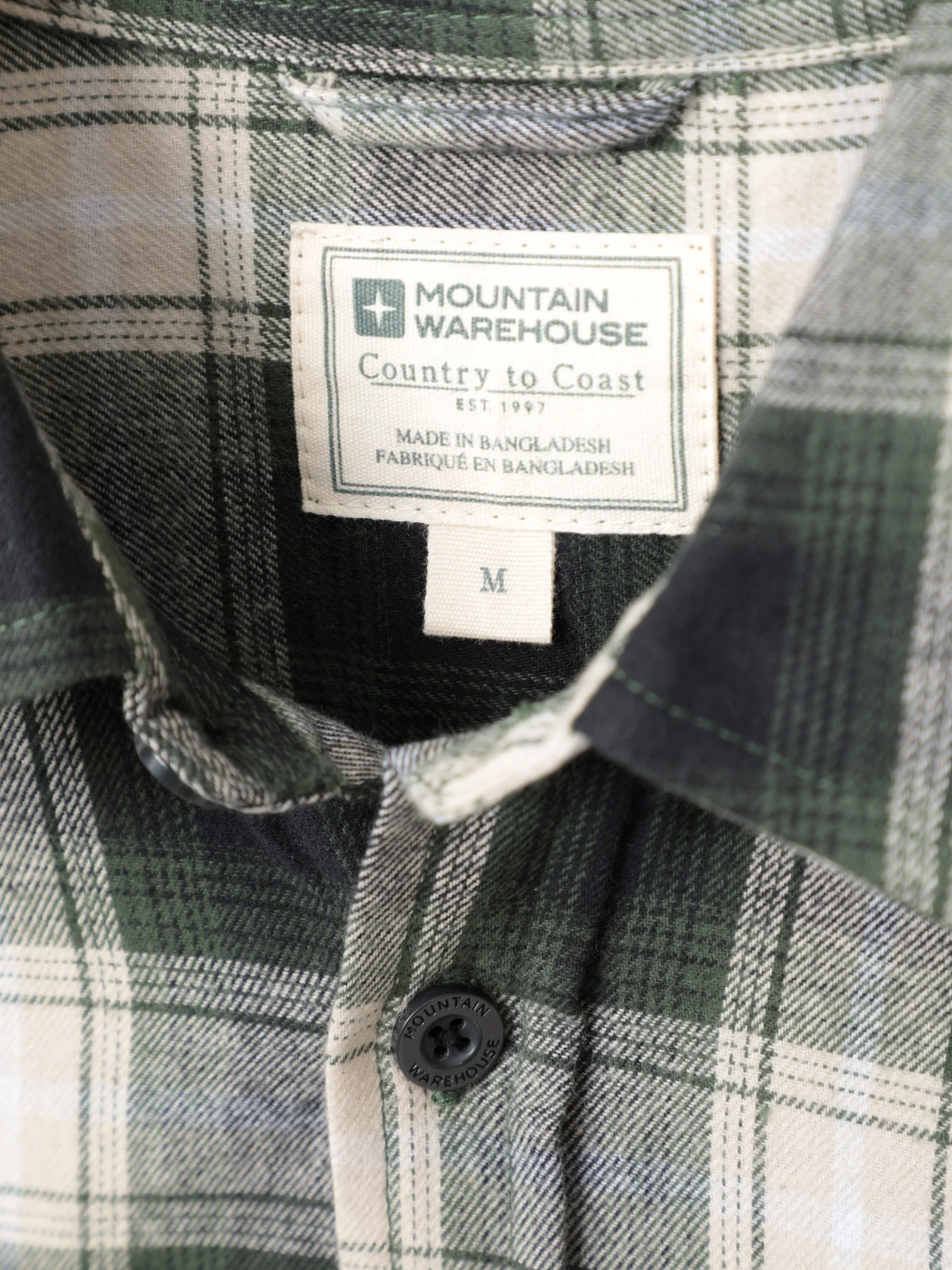 Mountain Warehouse Trace Mens Flannel Long Sleeve Shirt - Image 10