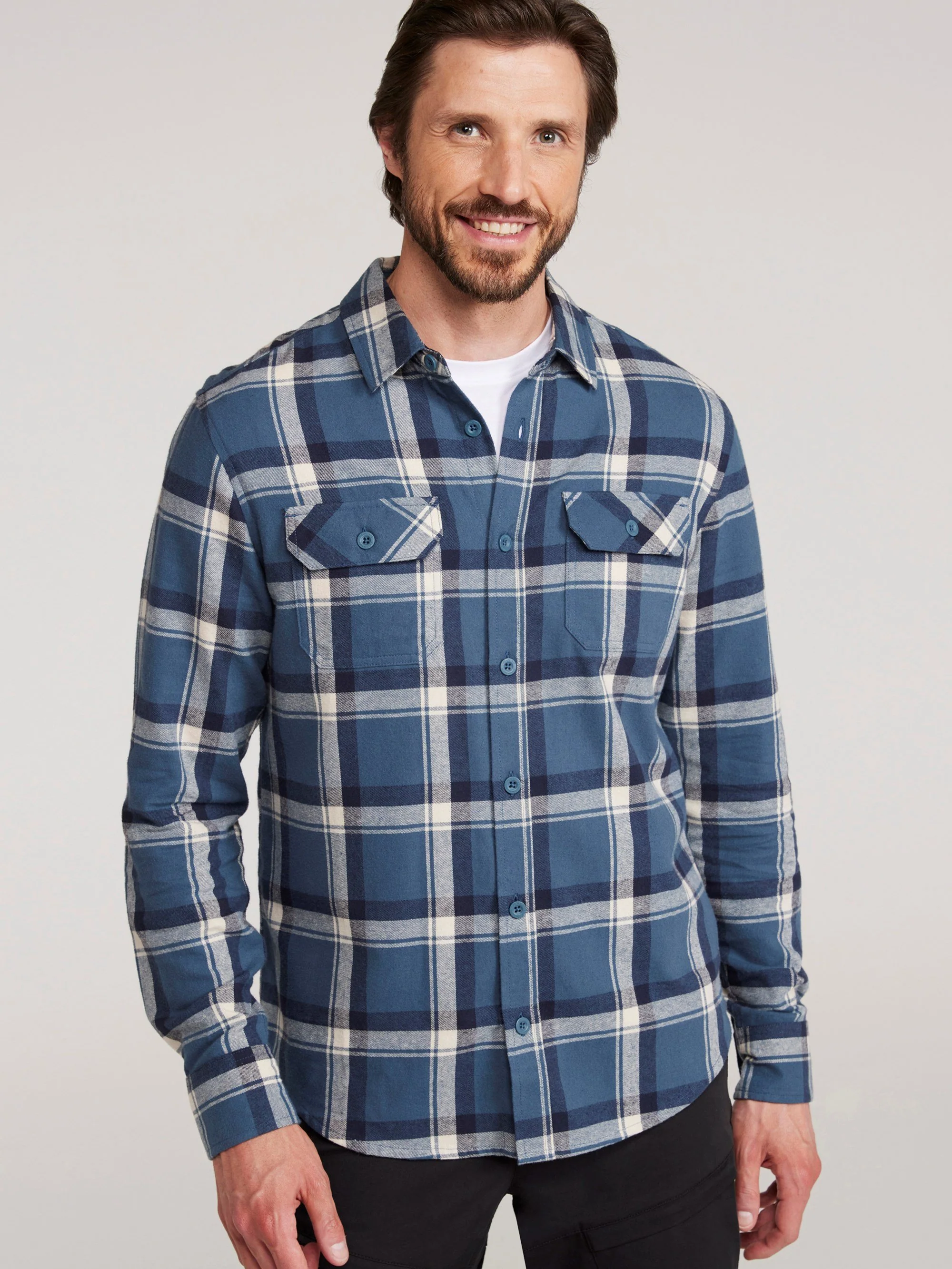 Mountain Warehouse Trace Mens Flannel Long Sleeve Shirt - Image 11