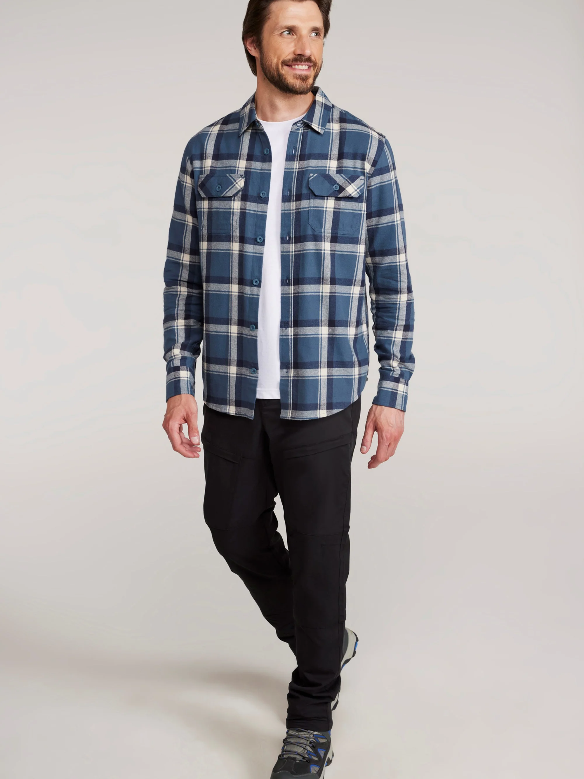 Mountain Warehouse Trace Mens Flannel Long Sleeve Shirt - Image 13