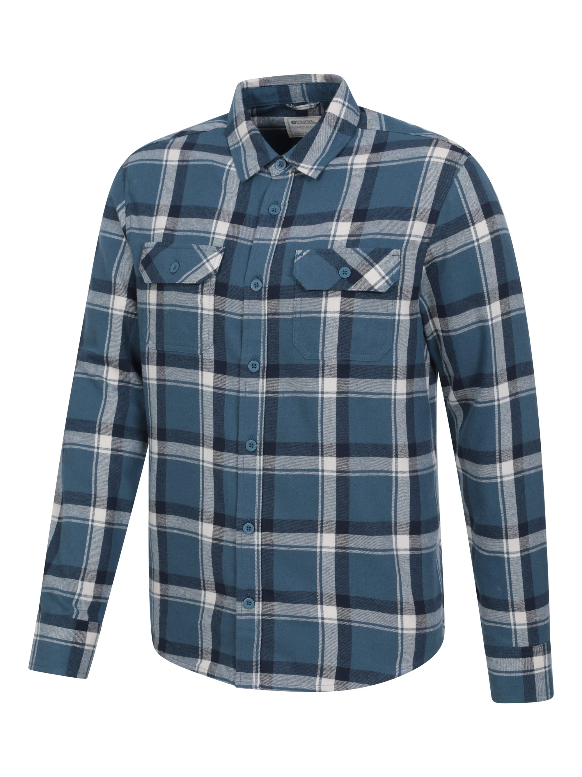 Mountain Warehouse Trace Mens Flannel Long Sleeve Shirt - Image 18