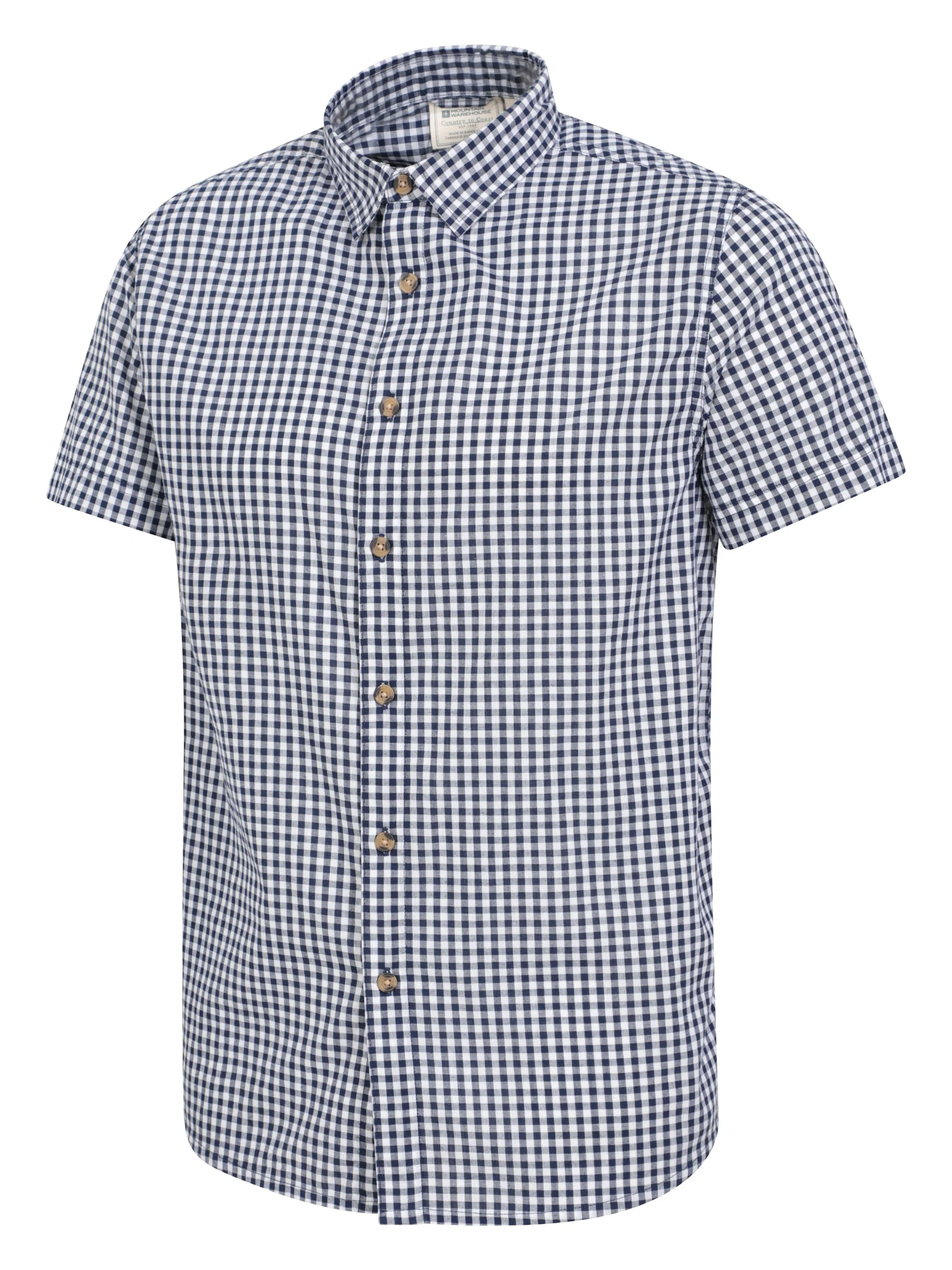 Mountain Warehouse Weekender Mens Short Sleeve Shirt - Image 5