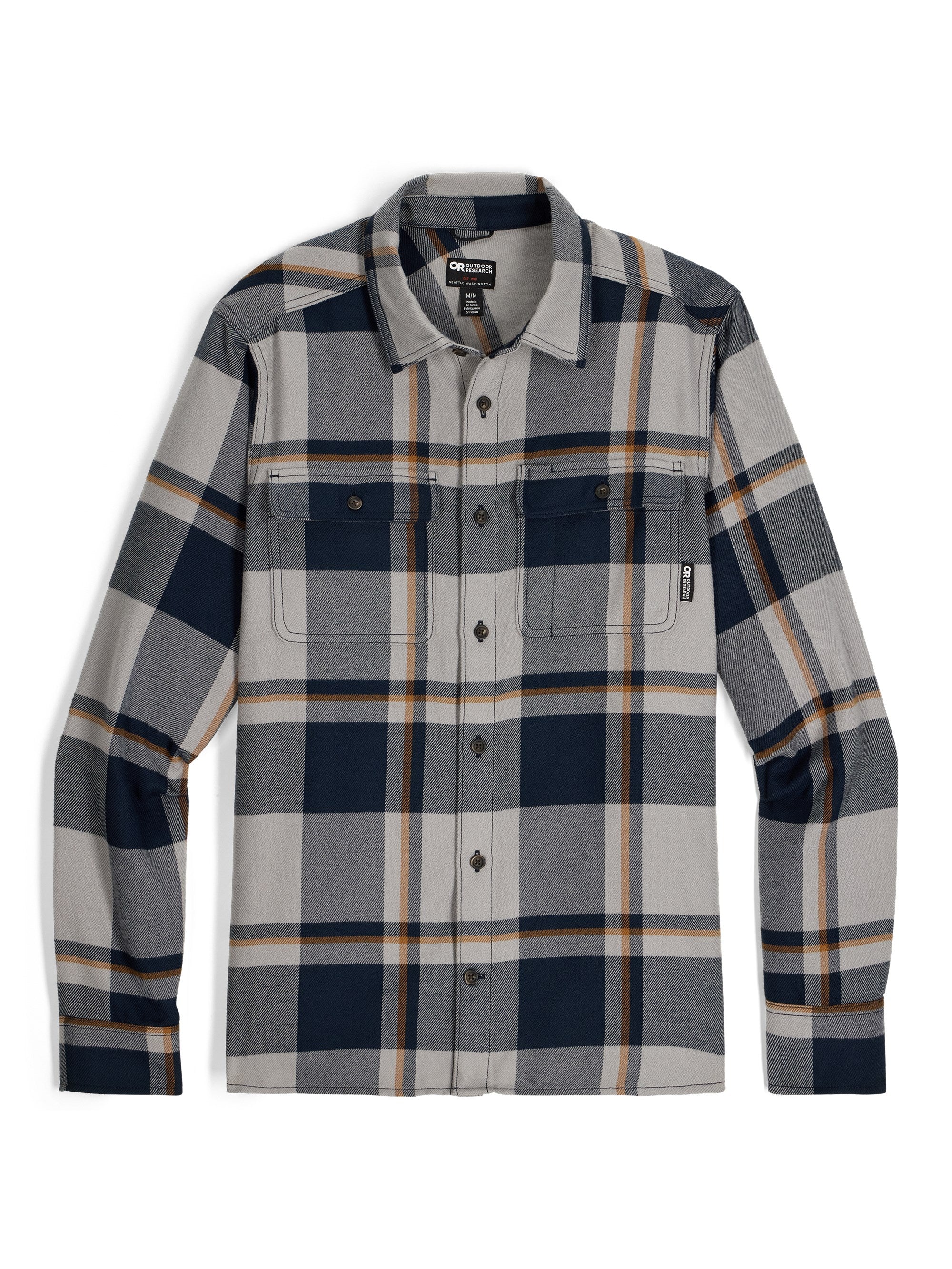 Outdoor Research Mens Feedback Flannel Twill Shirt - Image 11