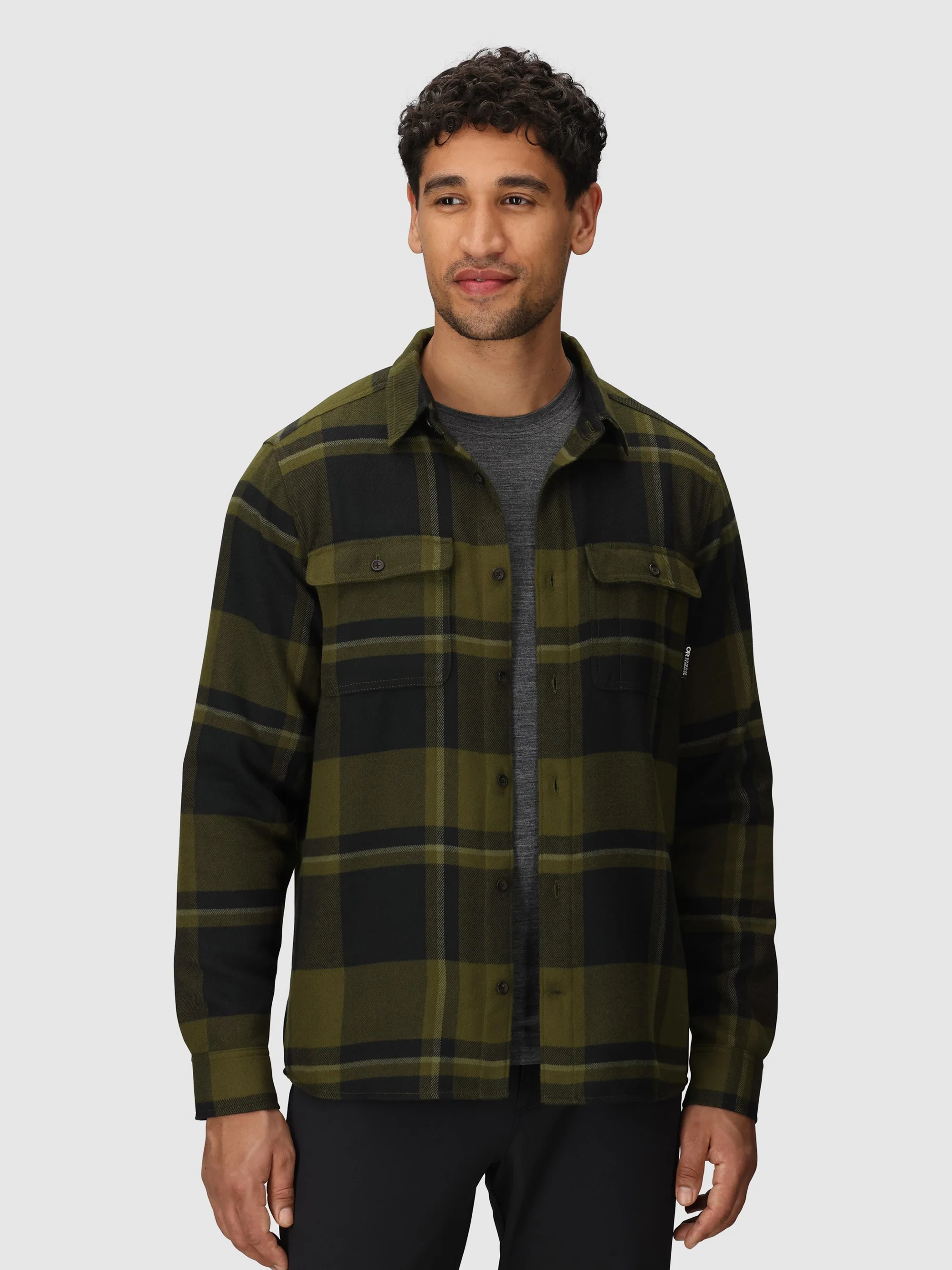 Outdoor Research Mens Feedback Flannel Twill Shirt - Image 4
