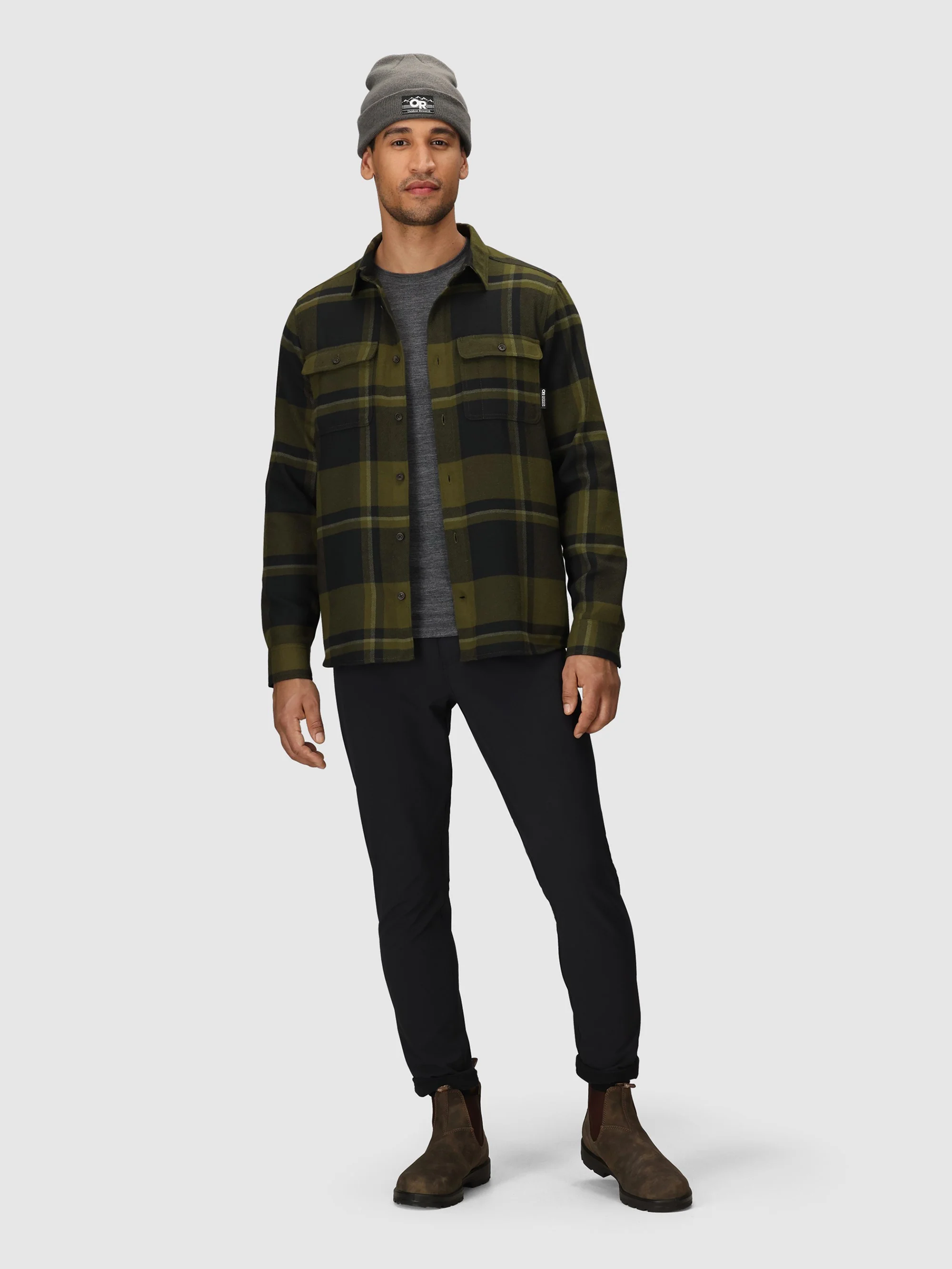 Outdoor Research Mens Feedback Flannel Twill Shirt - Image 5
