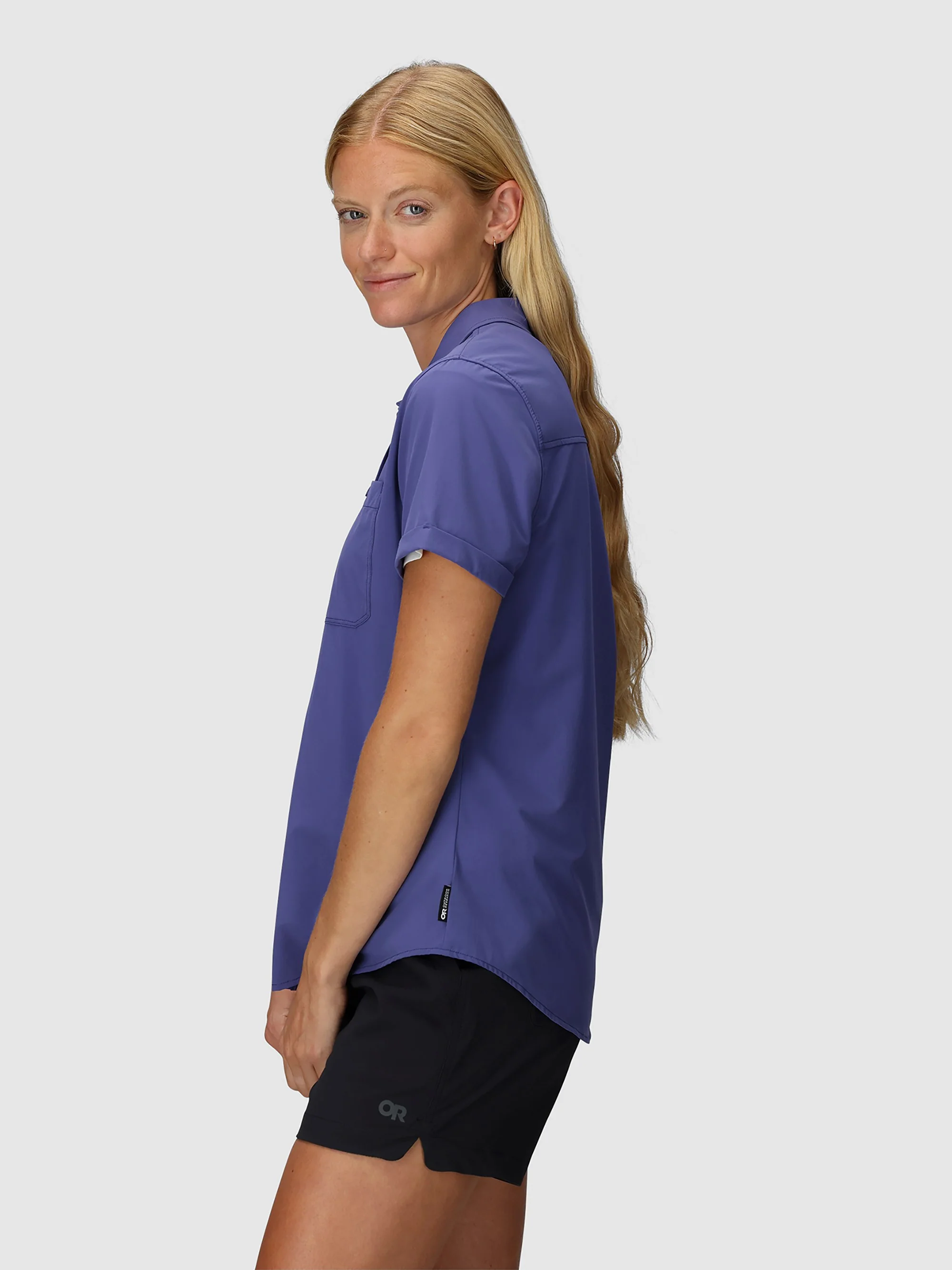 Outdoor Research Womens Astroman Short Sleeve Sun Shirt - Image 3