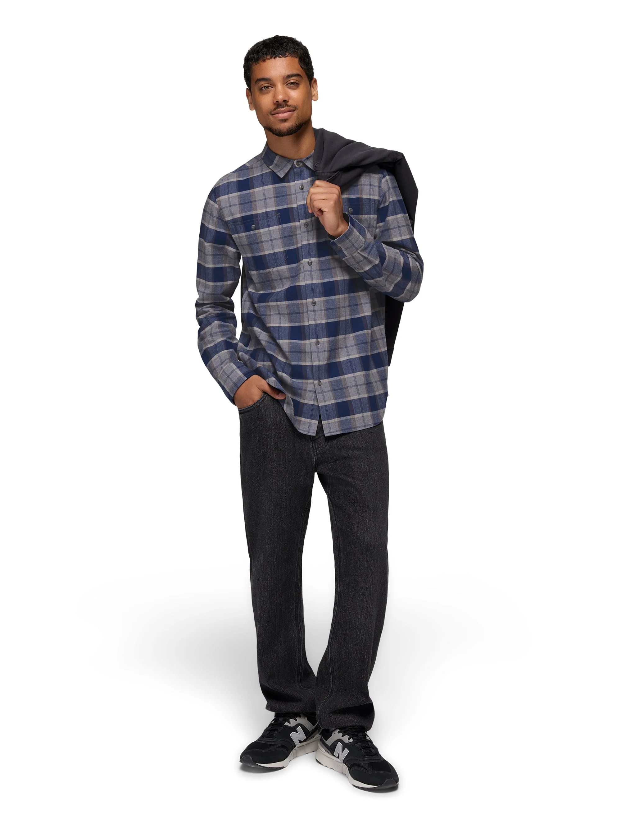 prAna Mens Dolberg Flannel Shirt - Image 11