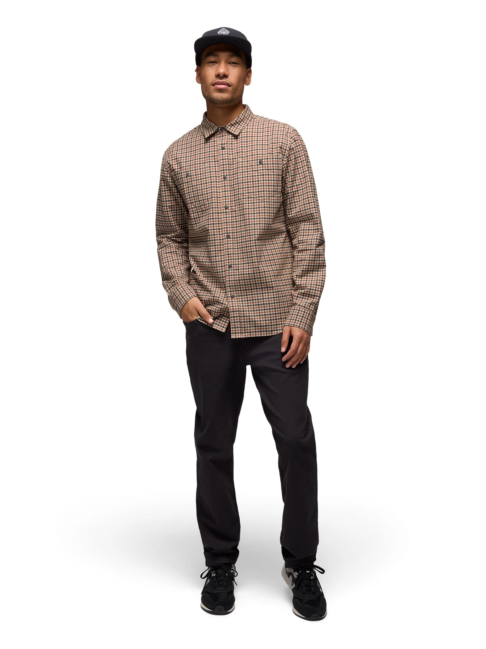 prAna Mens Dolberg Flannel Shirt - Image 3