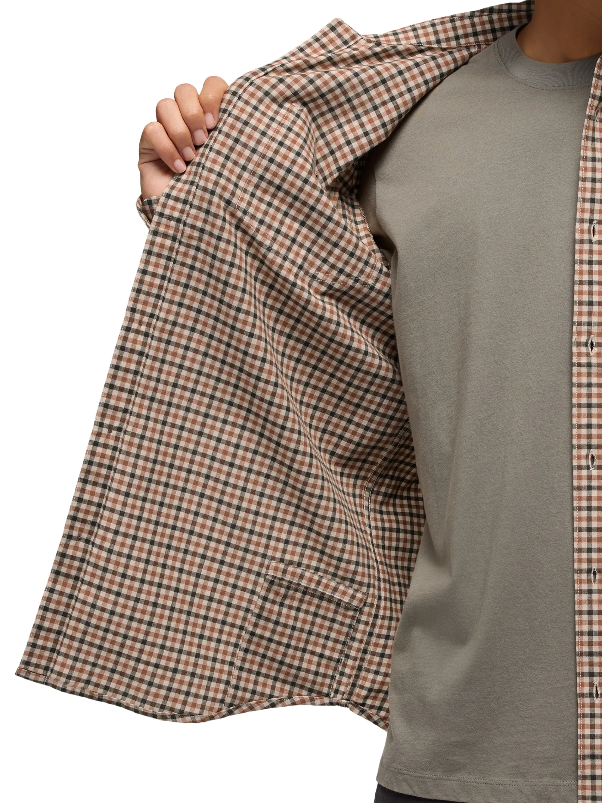 prAna Mens Dolberg Flannel Shirt - Image 4
