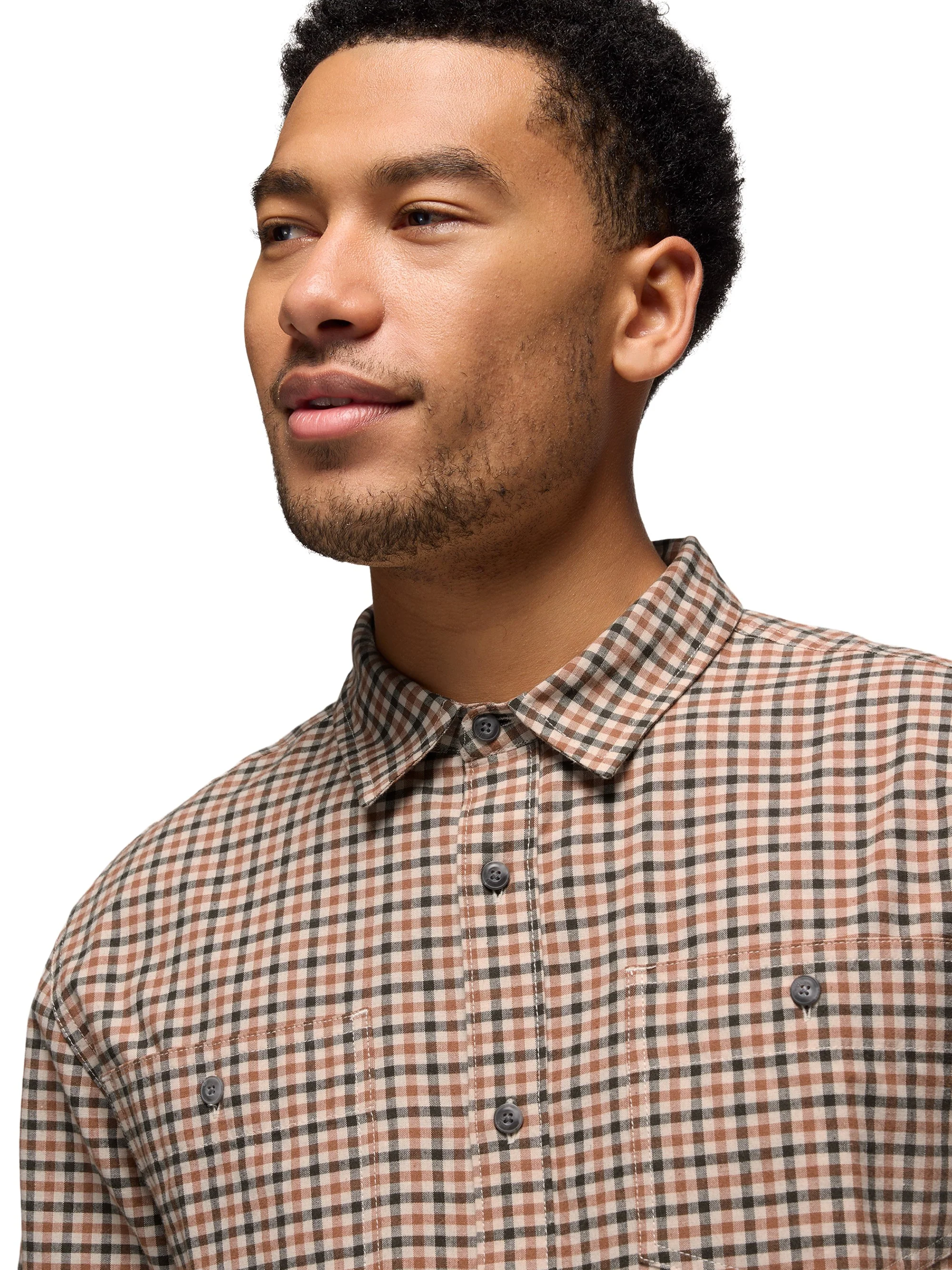 prAna Mens Dolberg Flannel Shirt - Image 5