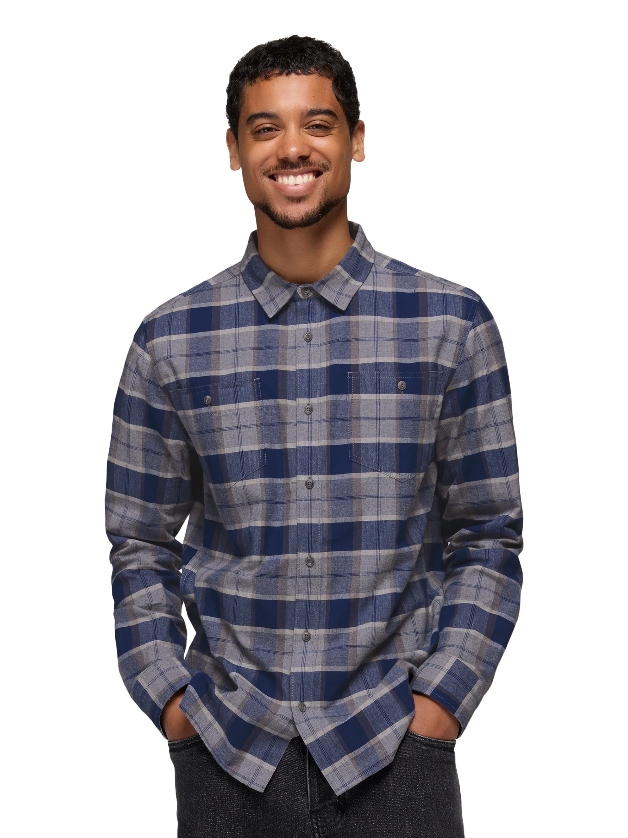 prAna Mens Dolberg Flannel Shirt - Image 7