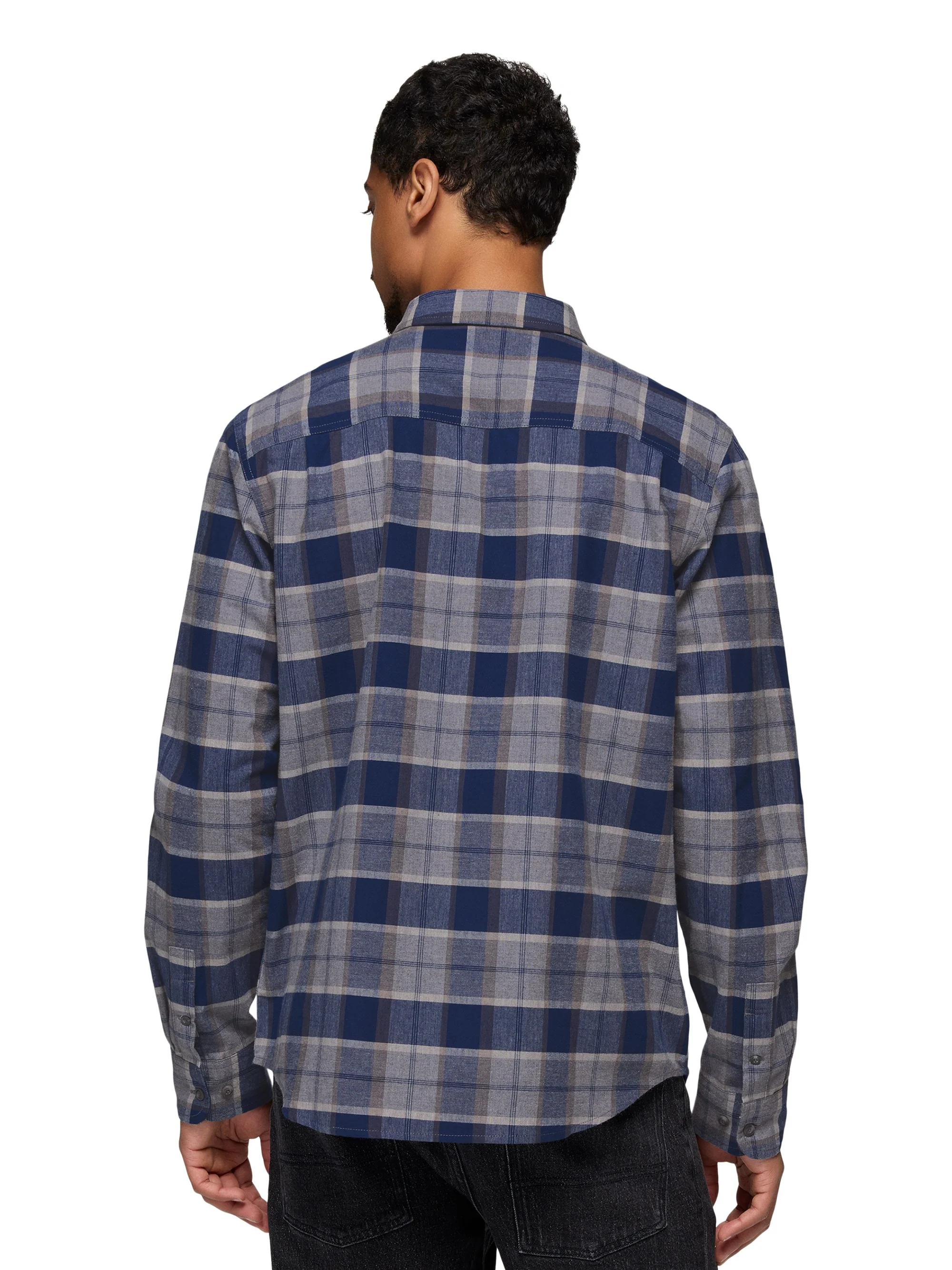 prAna Mens Dolberg Flannel Shirt - Image 8