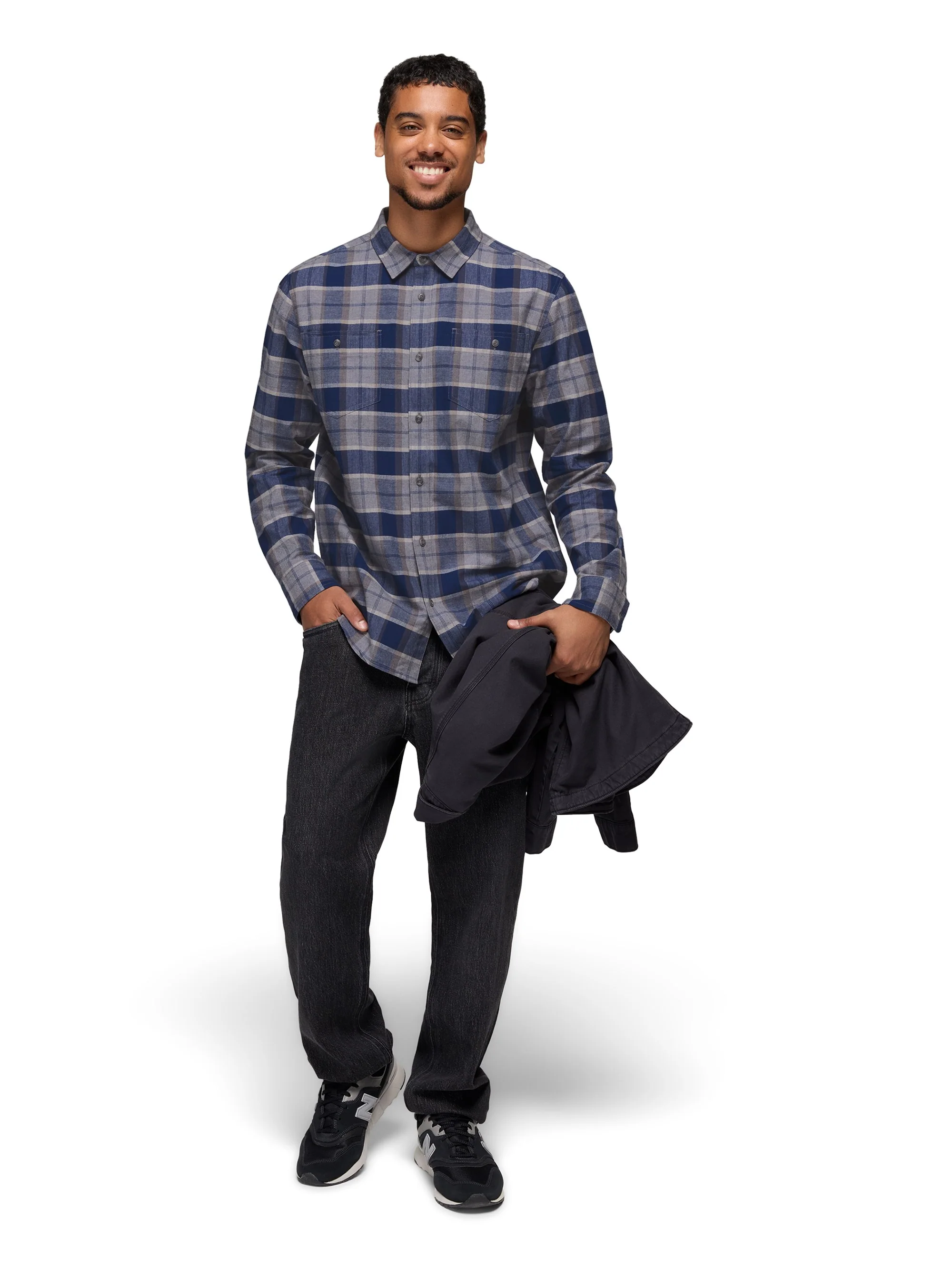 prAna Mens Dolberg Flannel Shirt - Image 9