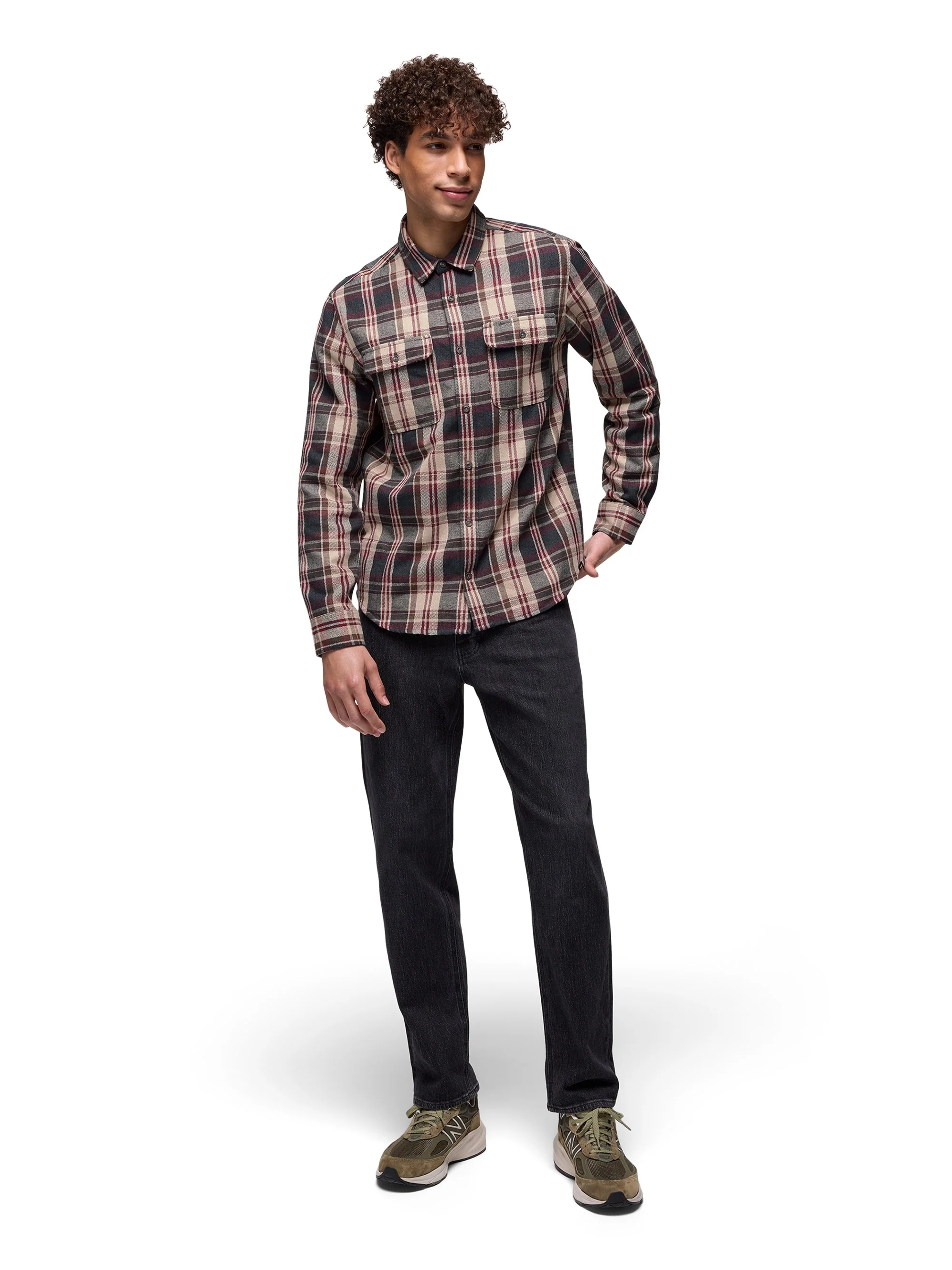 prAna Mens Westbrook Flannel Shirt - Image 14