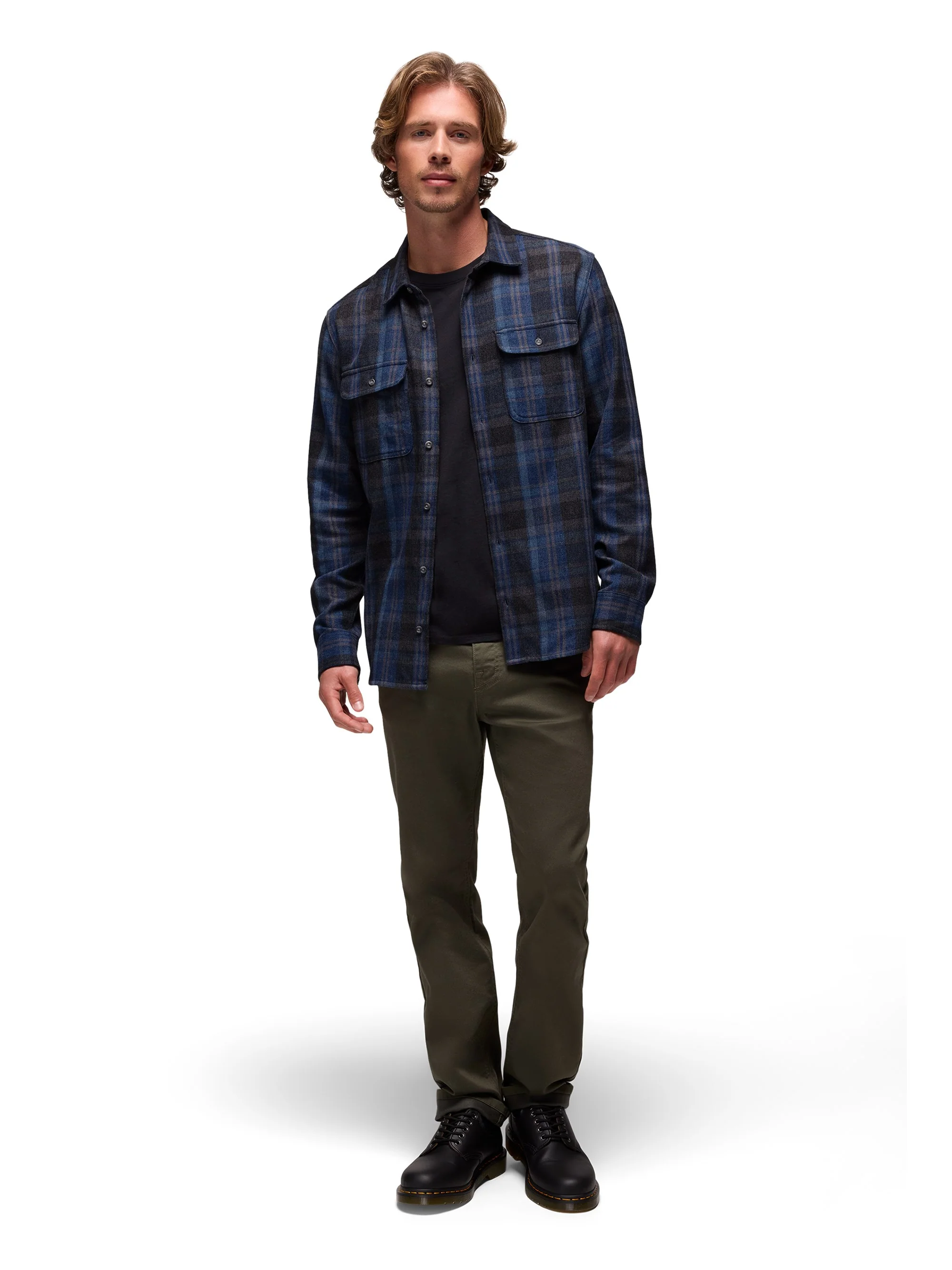 prAna Mens Westbrook Flannel Shirt - Image 3