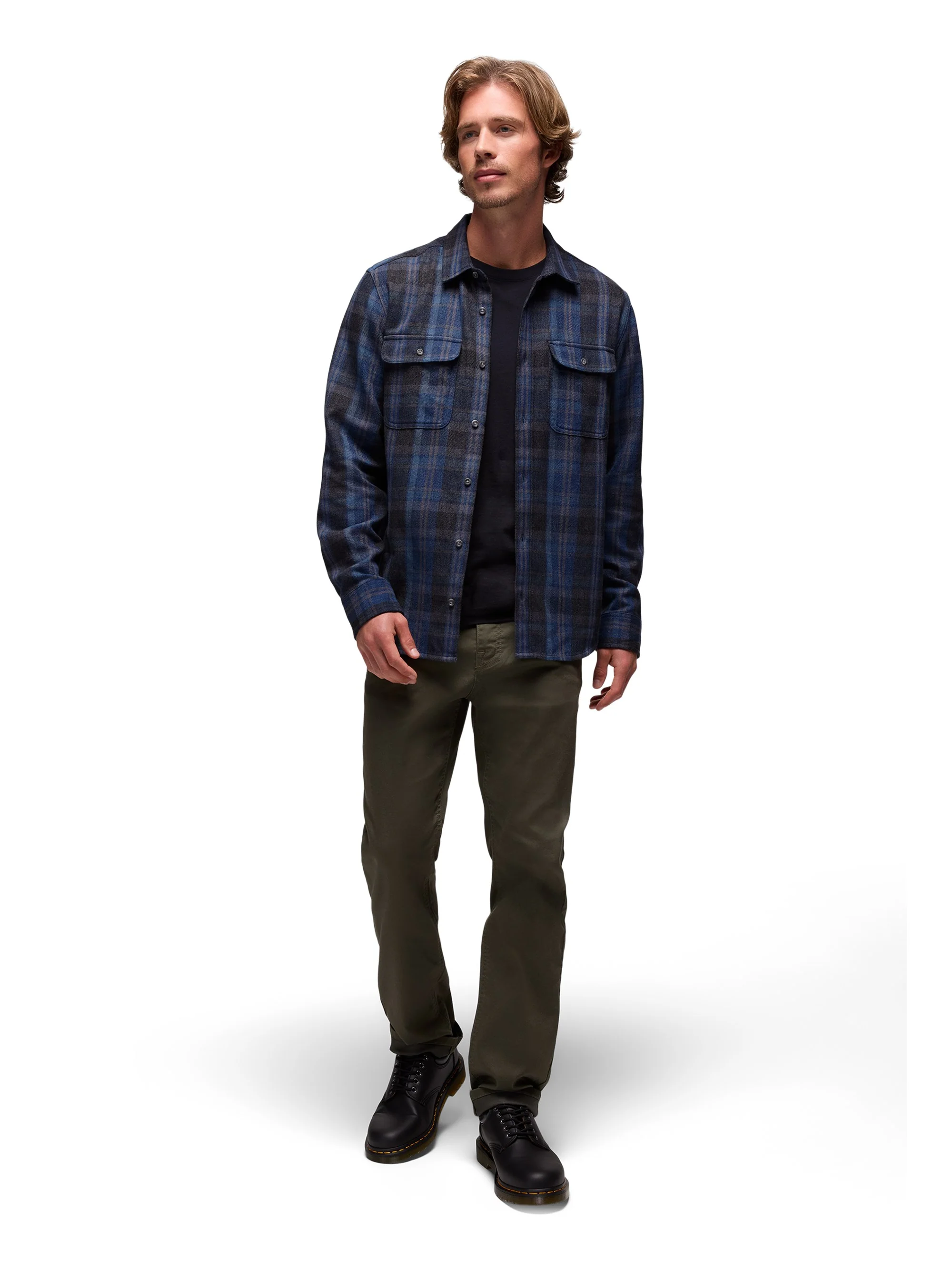 prAna Mens Westbrook Flannel Shirt - Image 4