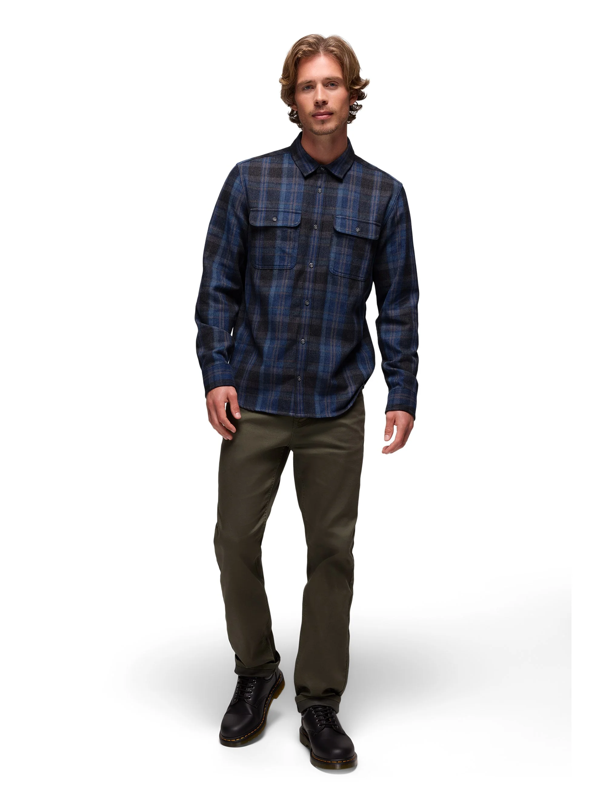 prAna Mens Westbrook Flannel Shirt - Image 5