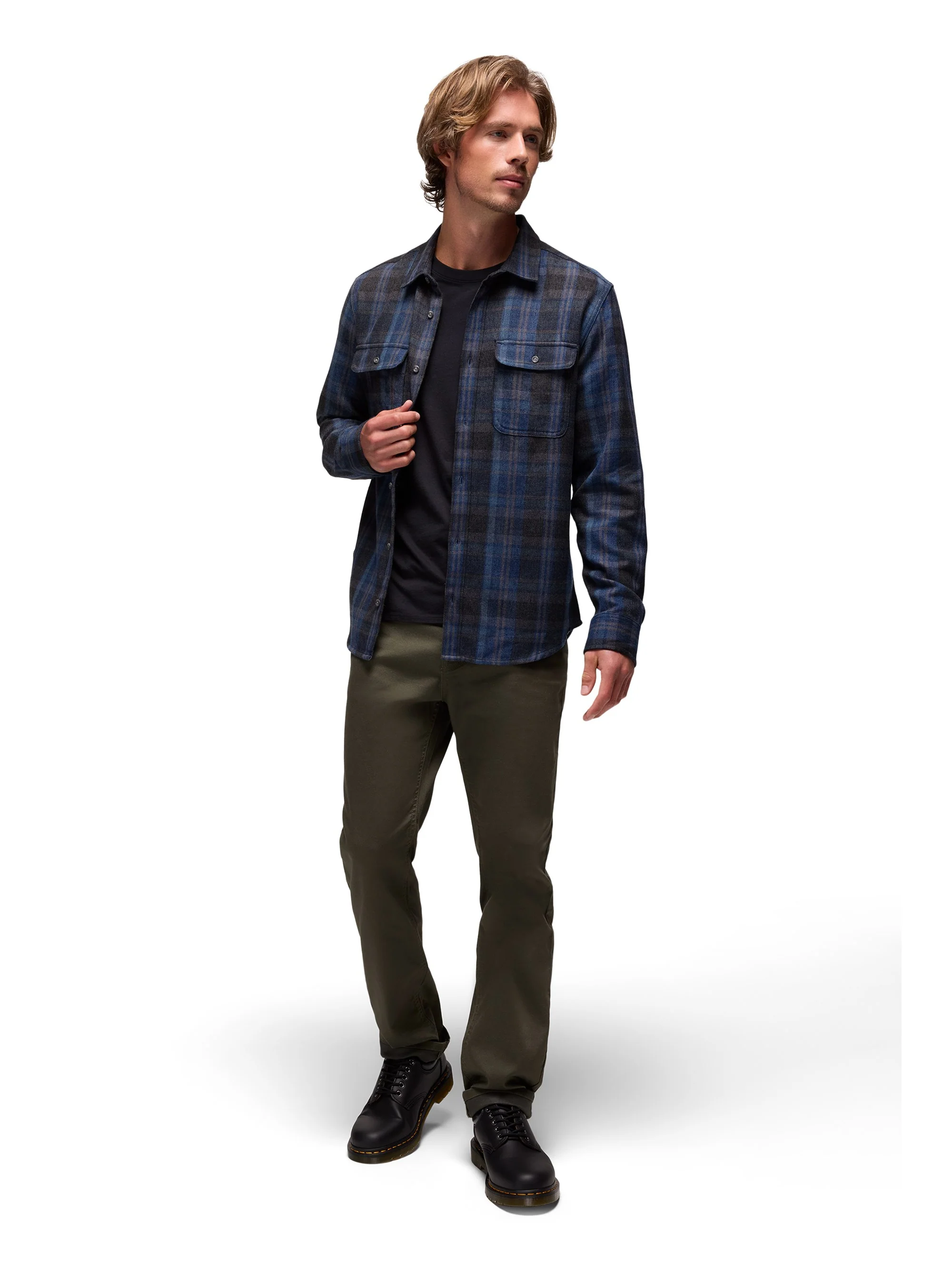 prAna Mens Westbrook Flannel Shirt - Image 6