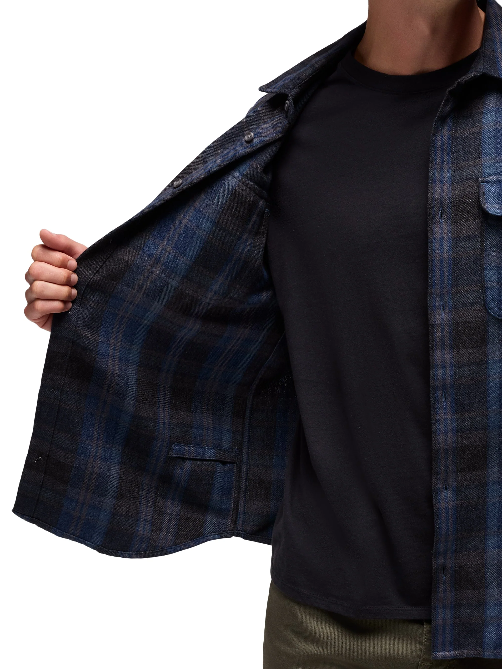 prAna Mens Westbrook Flannel Shirt - Image 7