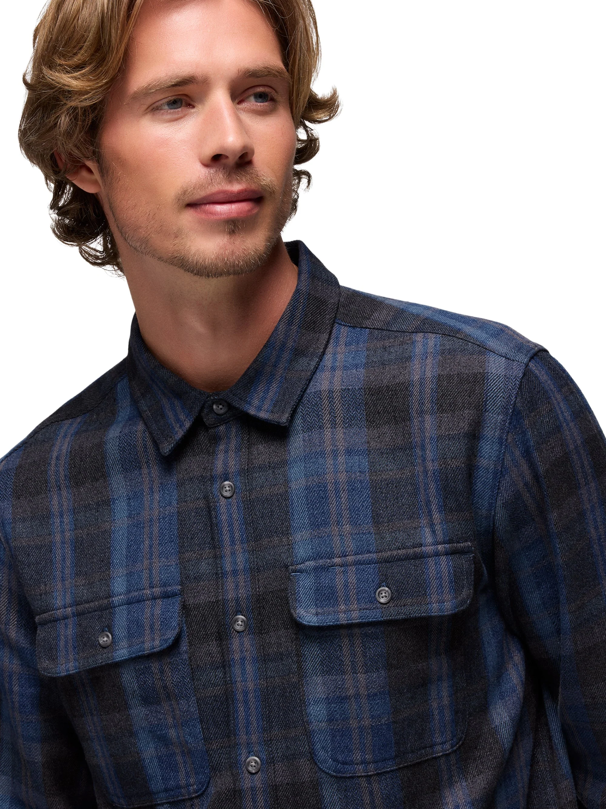 prAna Mens Westbrook Flannel Shirt - Image 8