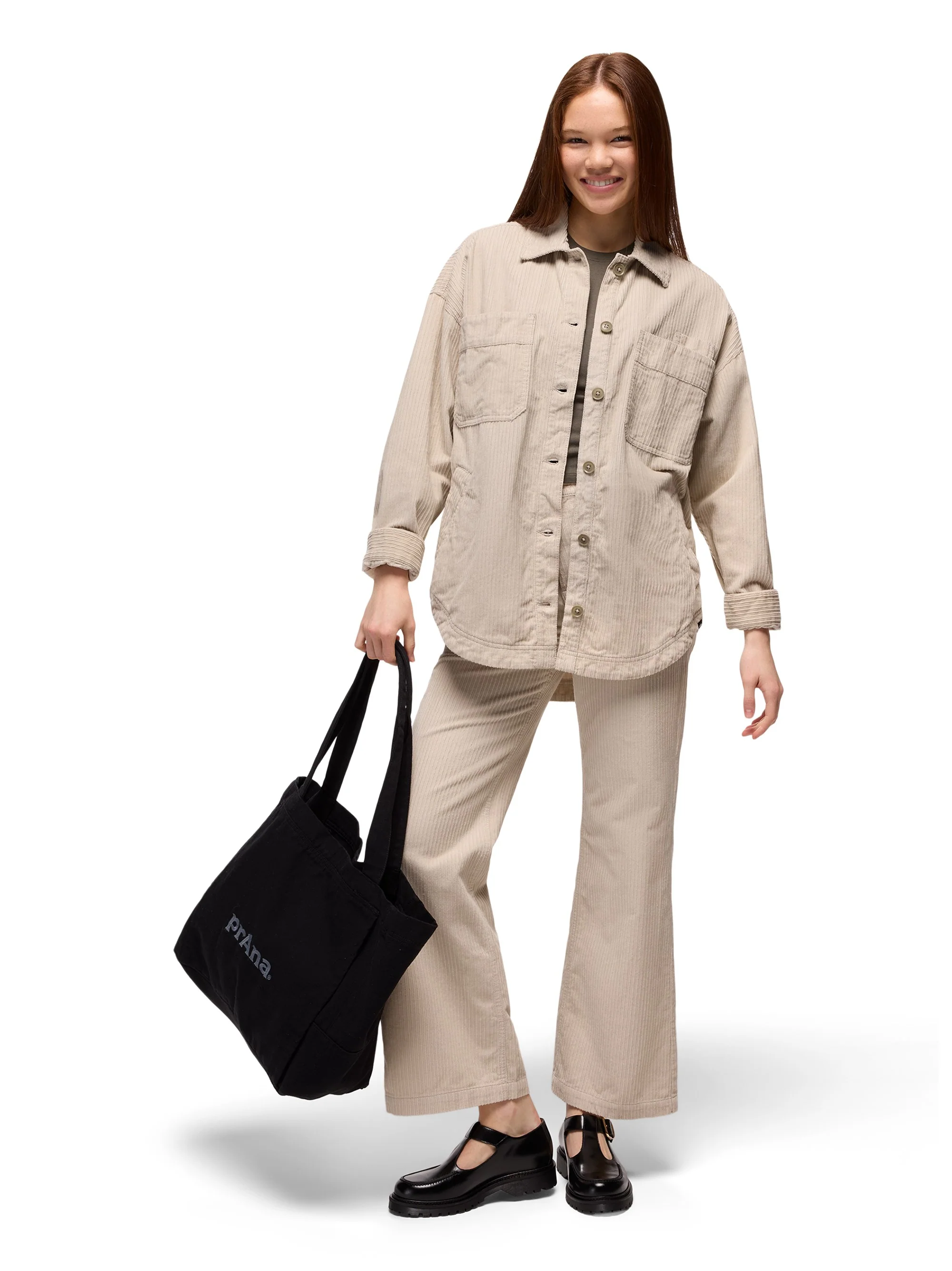 prAna Womens Annie's Canyon Cord Shacket - Image 3