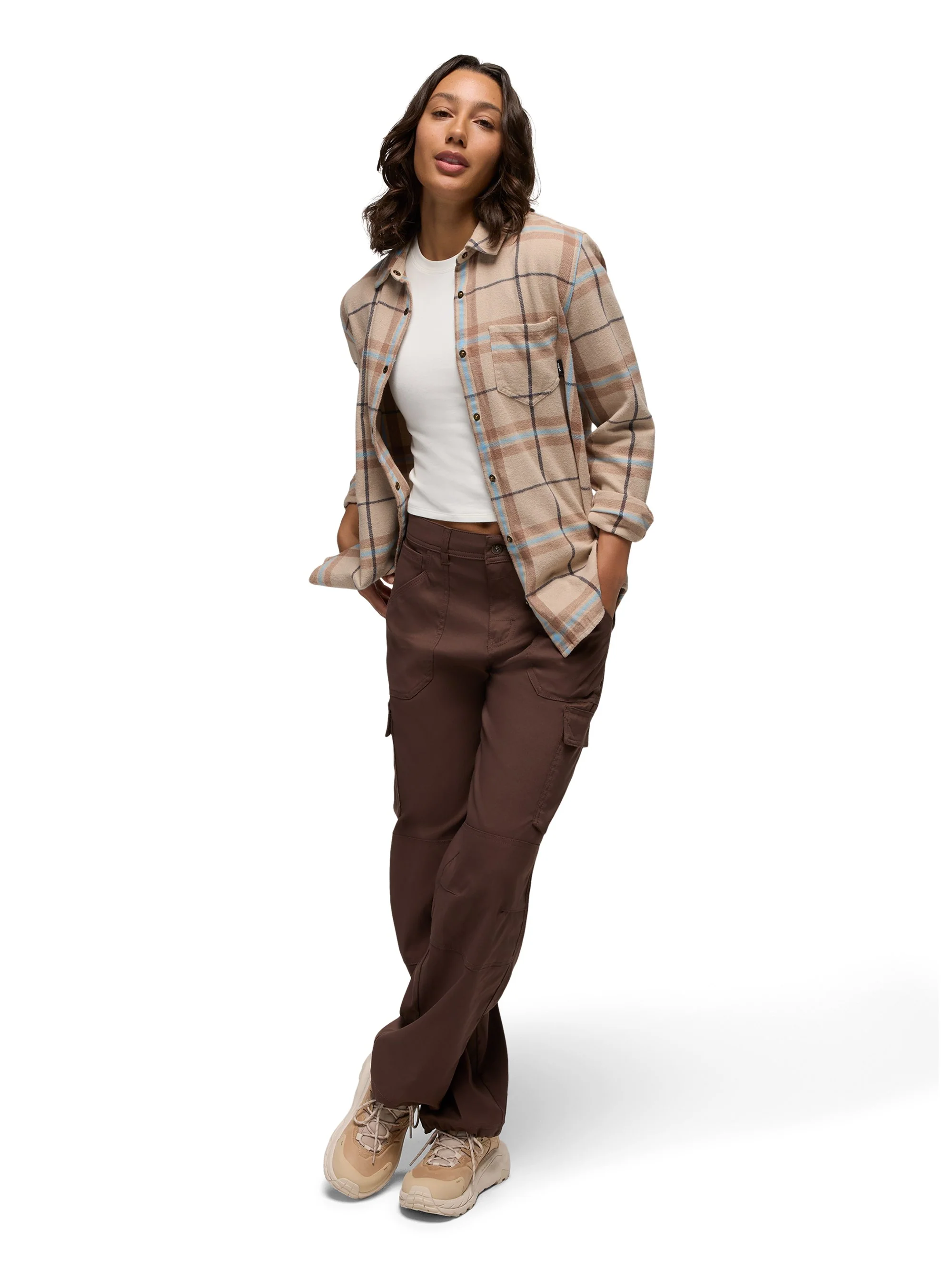 prAna Womens Golden Canyon Flannel - Image 11