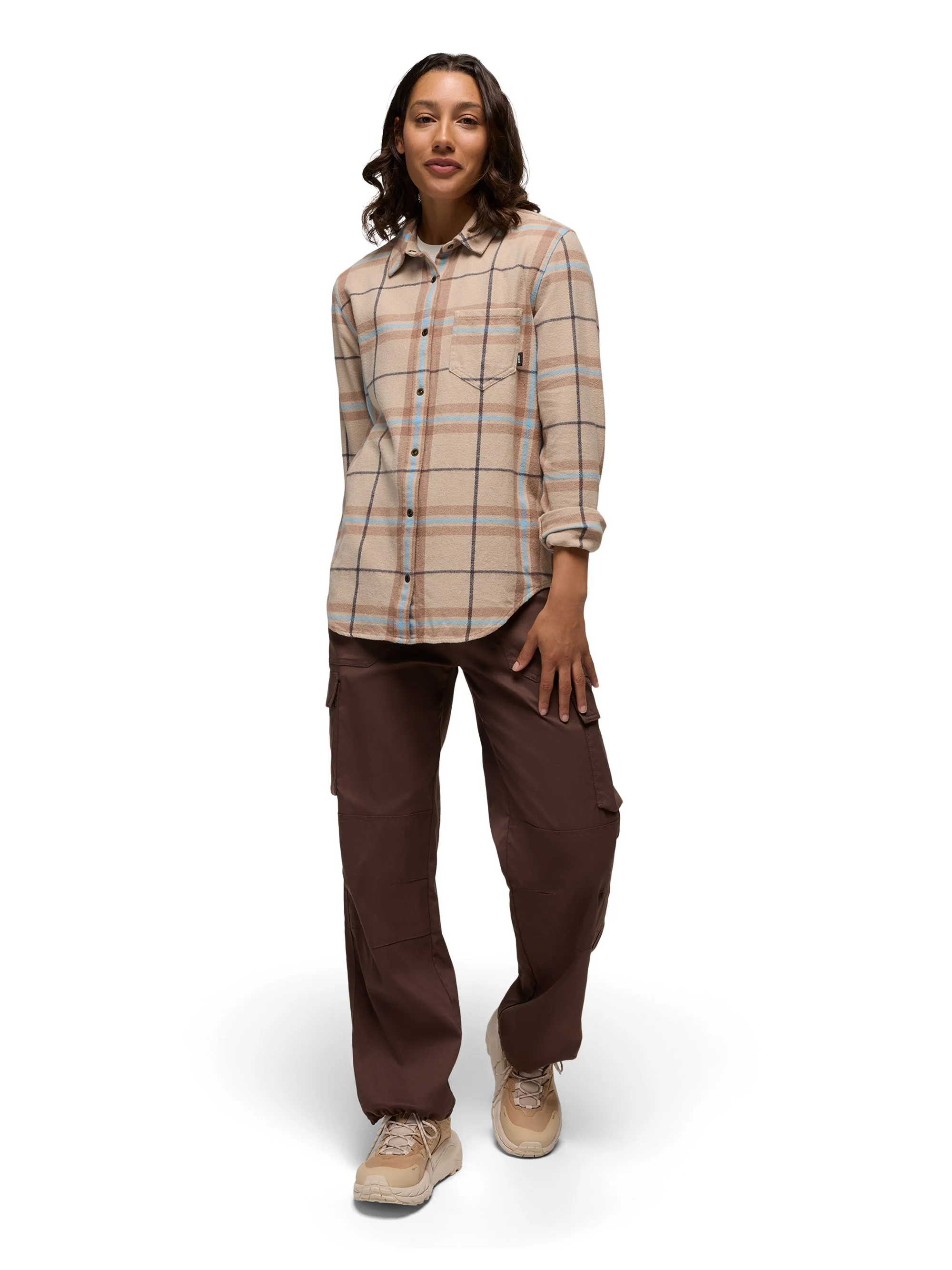 prAna Womens Golden Canyon Flannel - Image 14