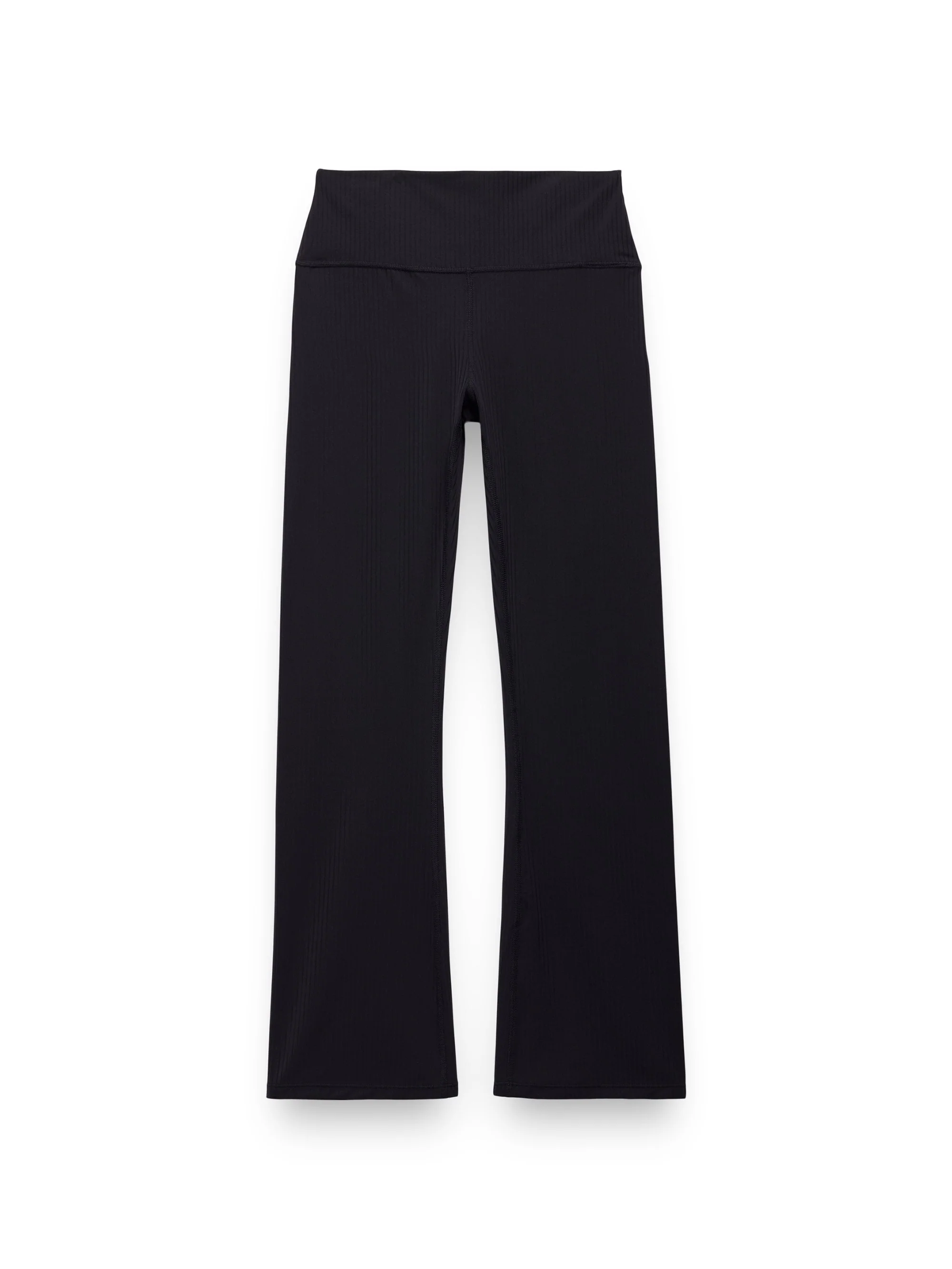 prAna Womens  Luxara Rib Flare Crop Leggings - Image 9