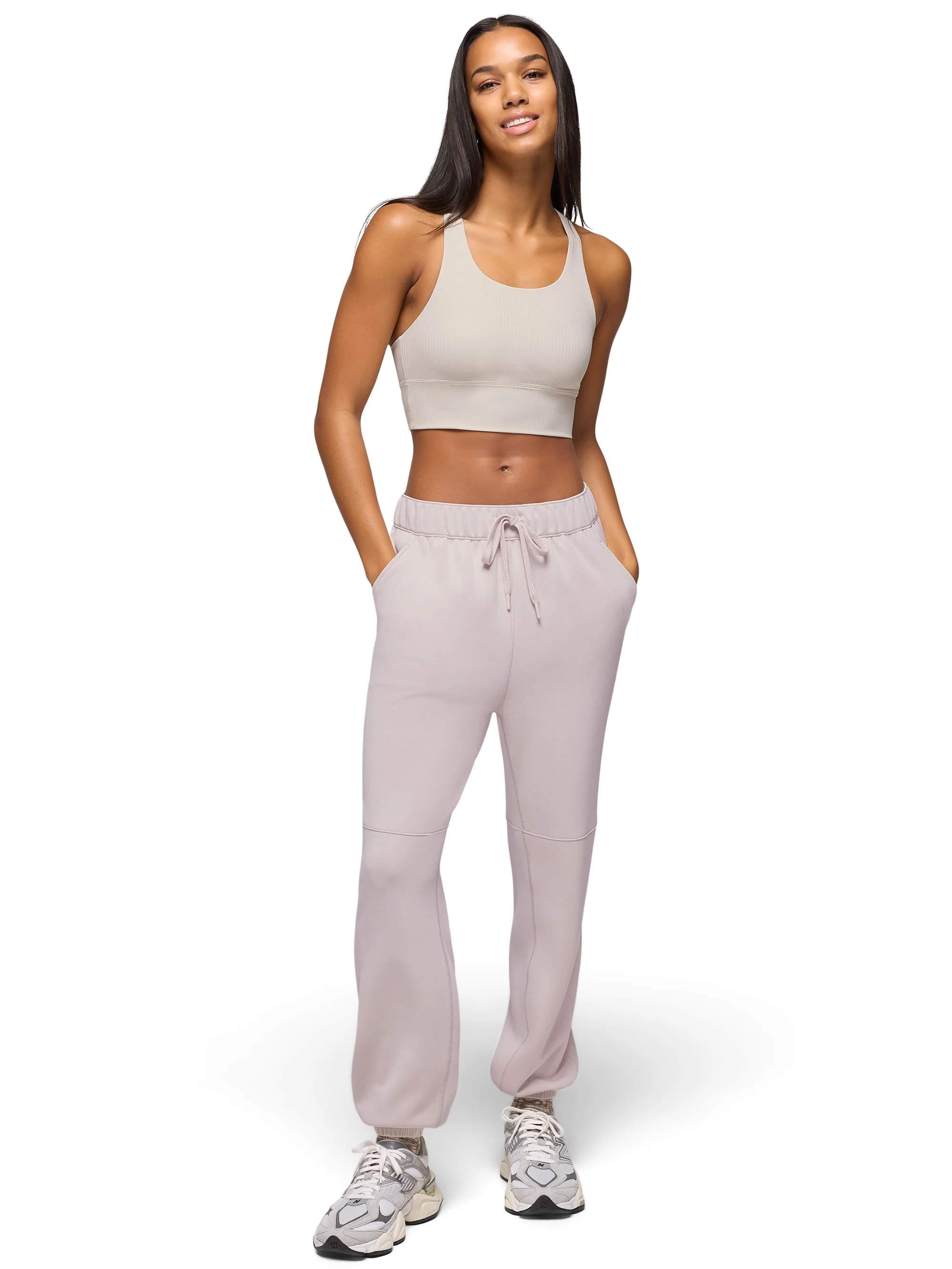 prAna Womens Luxara Rib Racerback Bralette - Image 5