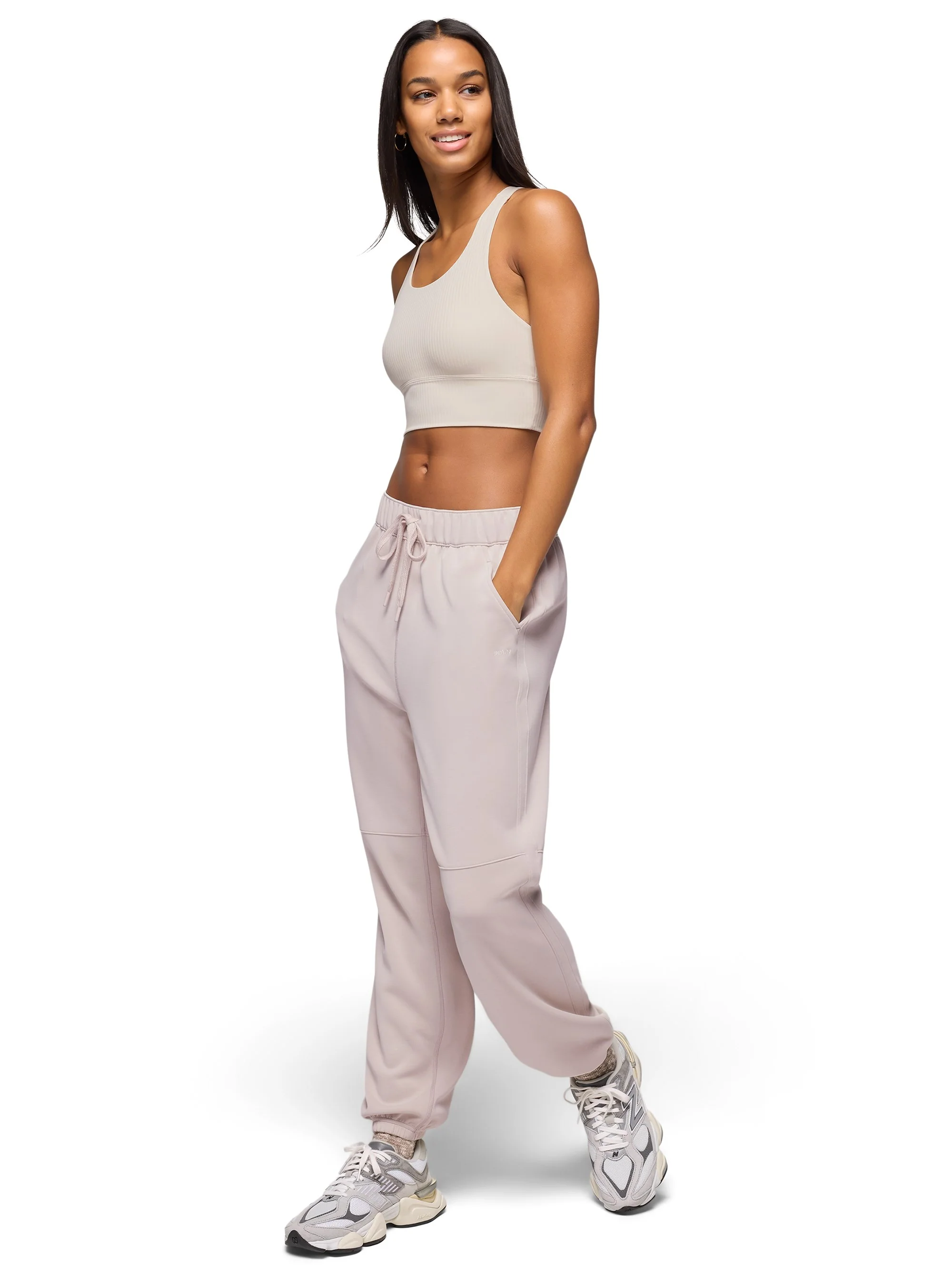prAna Womens Luxara Rib Racerback Bralette - Image 6