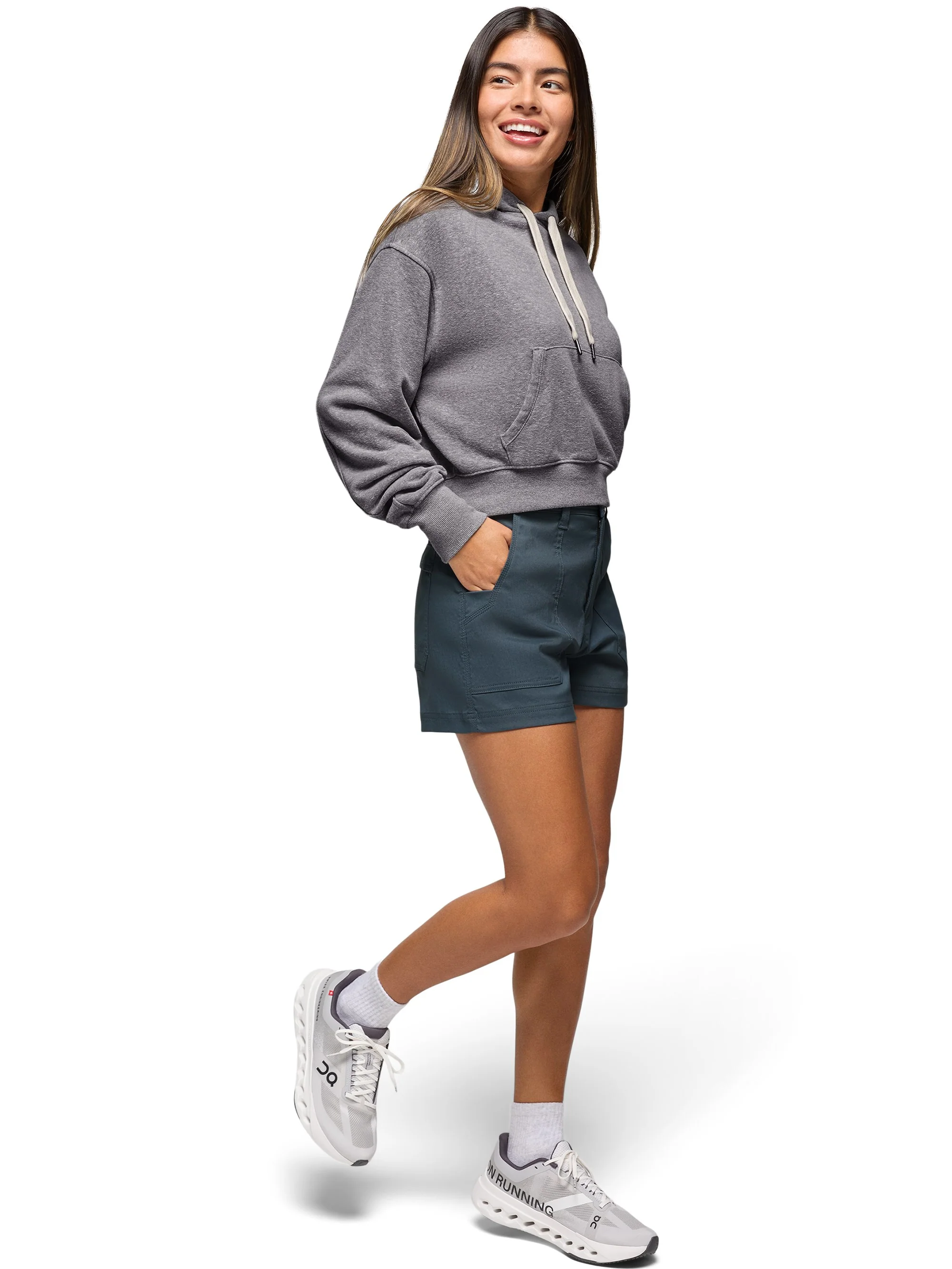 prAna Womens Stretch Zion Cargo Shorts - Image 7