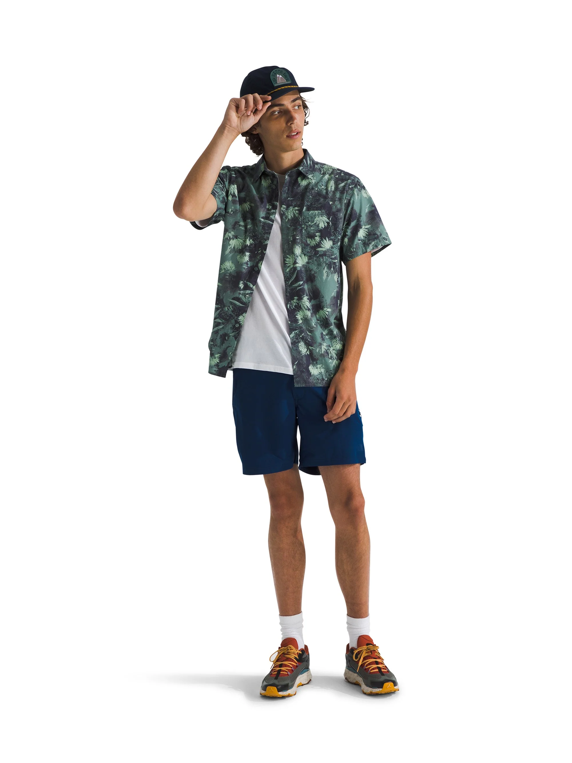 The North Face Mens Short Sleeve Baytrail Pattern Shirt - Image 4