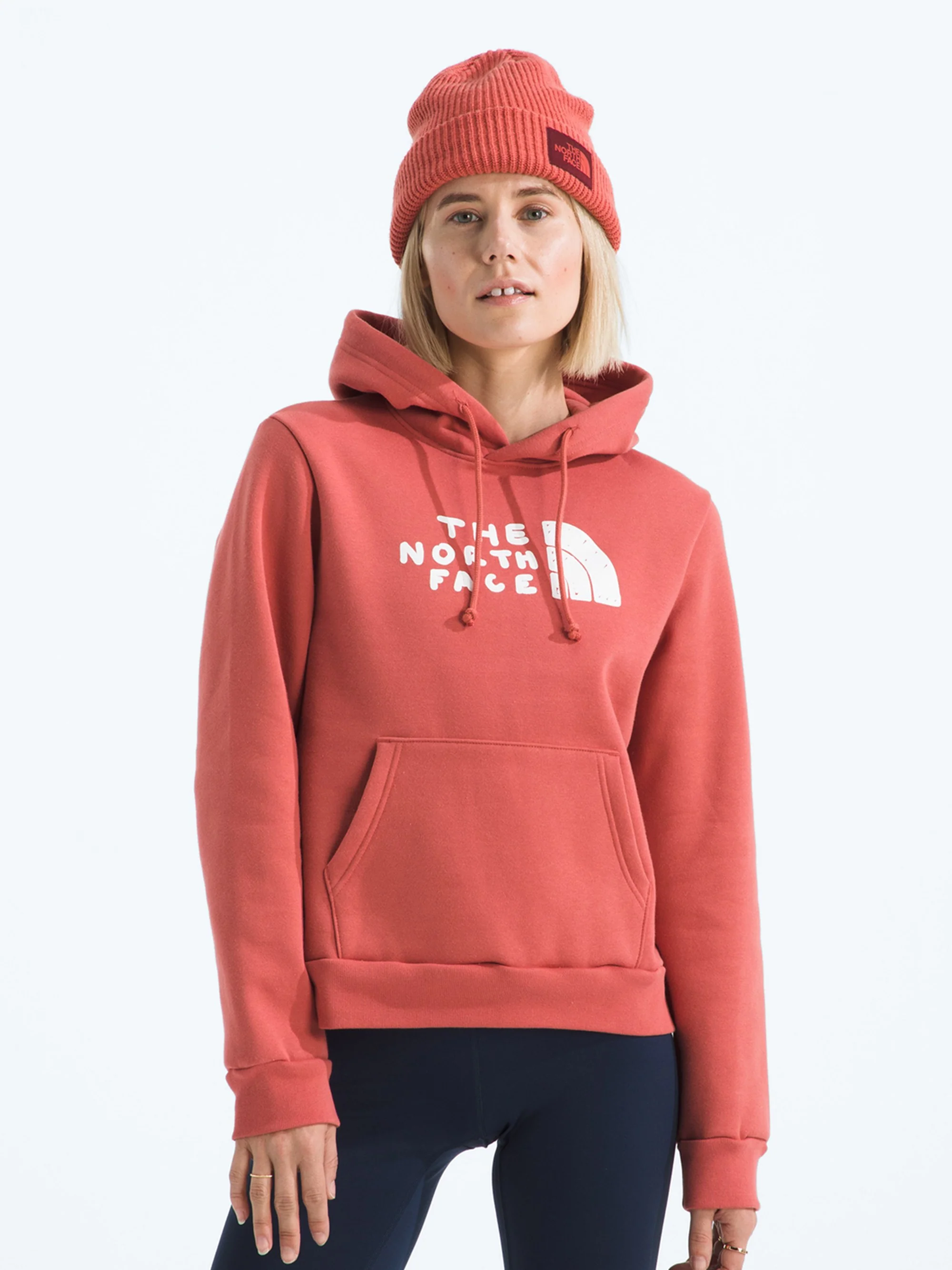 The North Face Womens Evolution Sketch Logo Half Dome Hoodie—Graphic